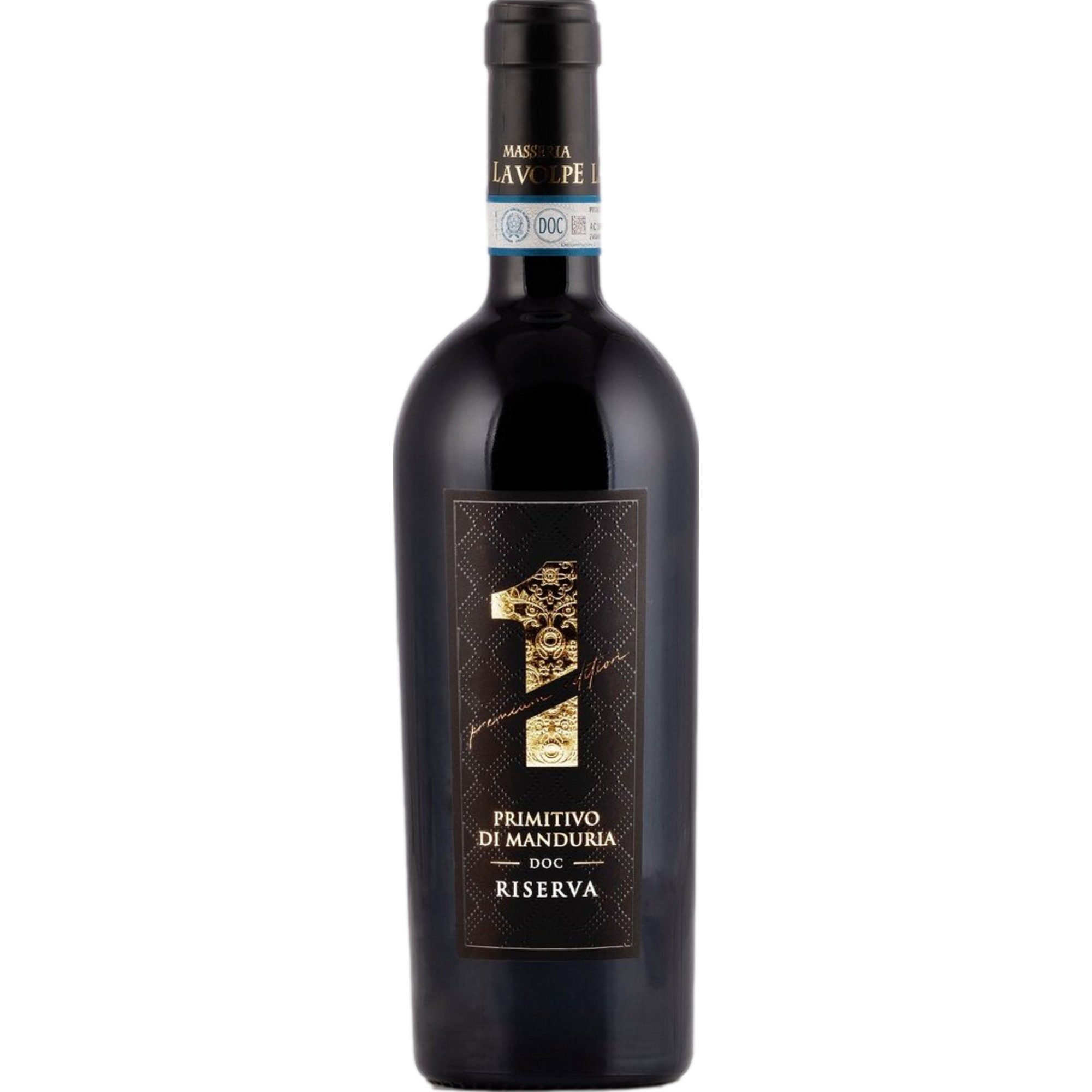 1 Uno Primitivo di Manduria Premium Edition, Primitivo di Manduria Riserva DOC, Apulien, 2022, Rotwein