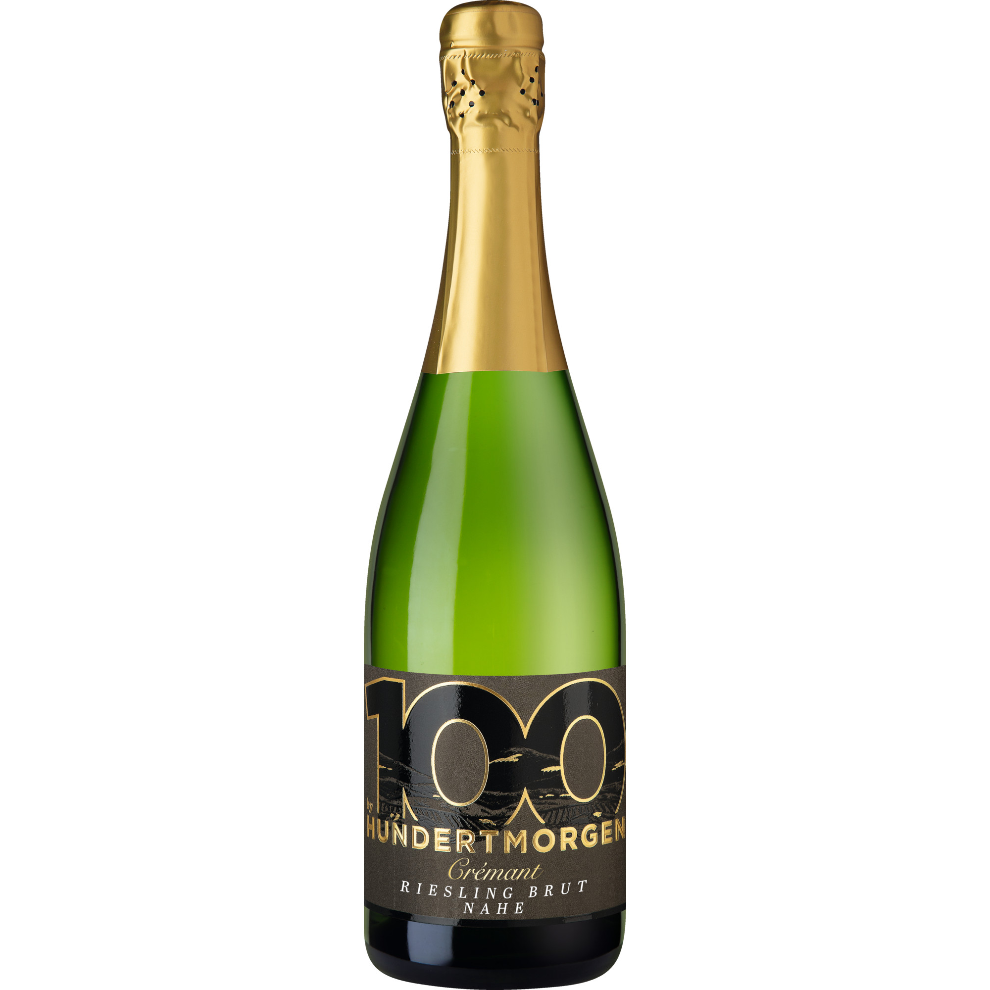 100 by Hundertmorgen Riesling Crémant, Brut, Nahe, Nahe, 2022, Schaumwein