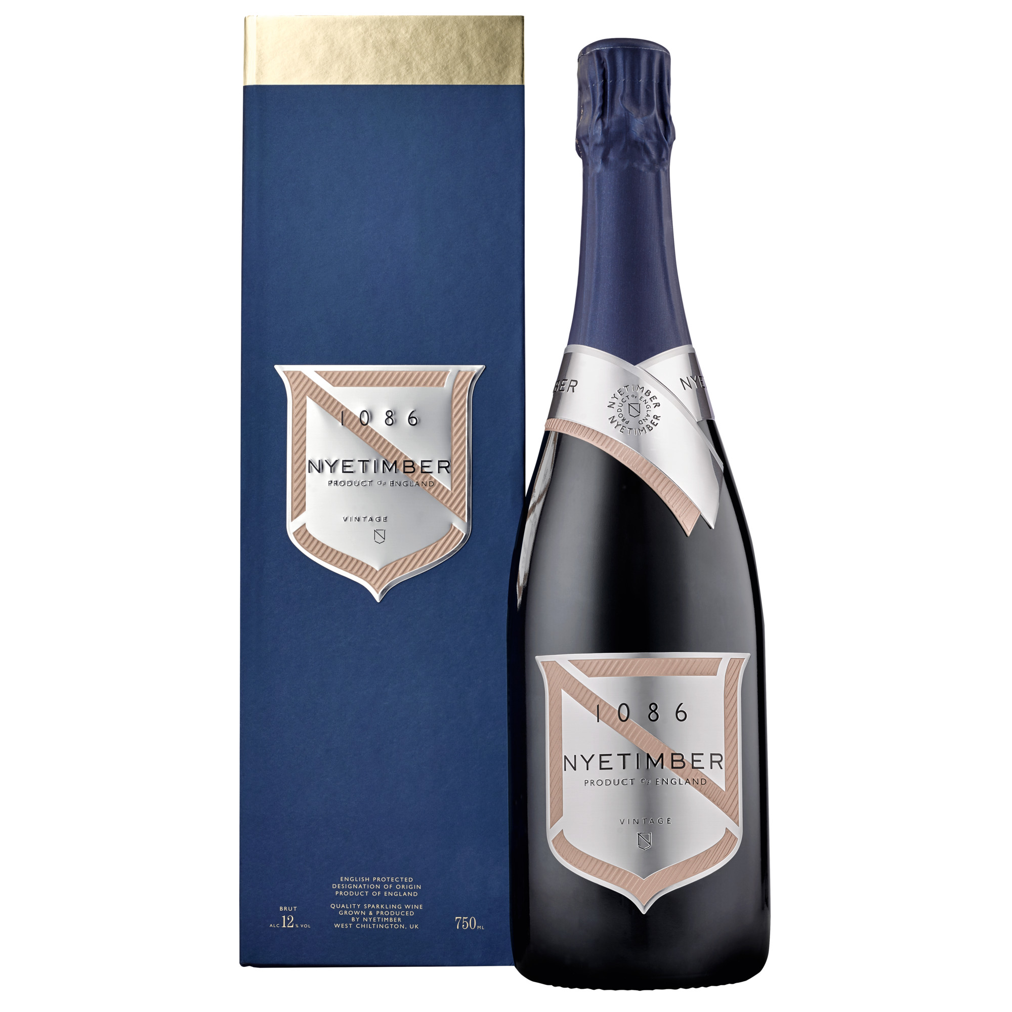 1086 Prestige Brut, England PDO, Traditional Method,Geschenkverpackung, England, 2010, Schaumwein