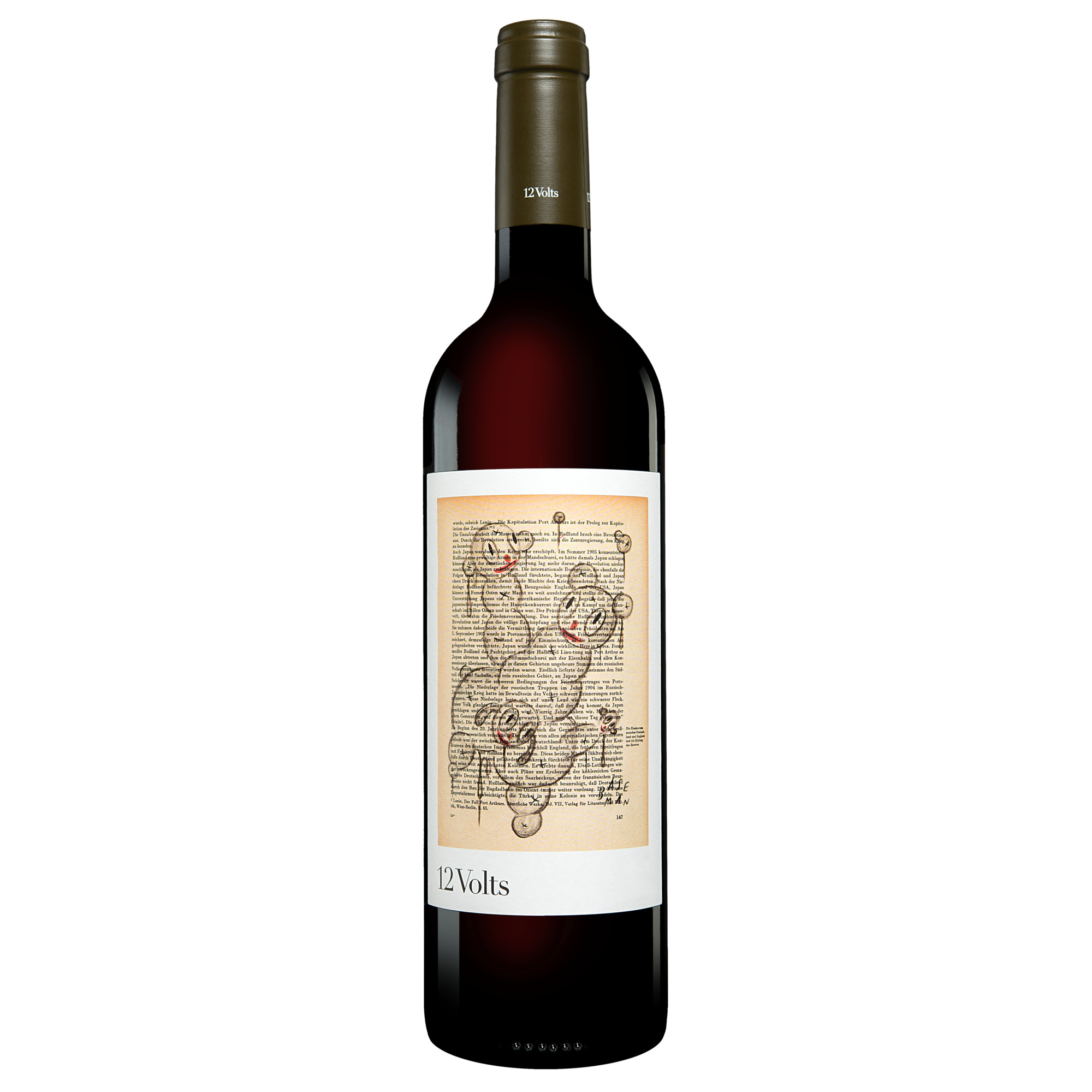 12 Volts 2023 0.75L 12% Vol. Rotwein Trocken aus Spanien