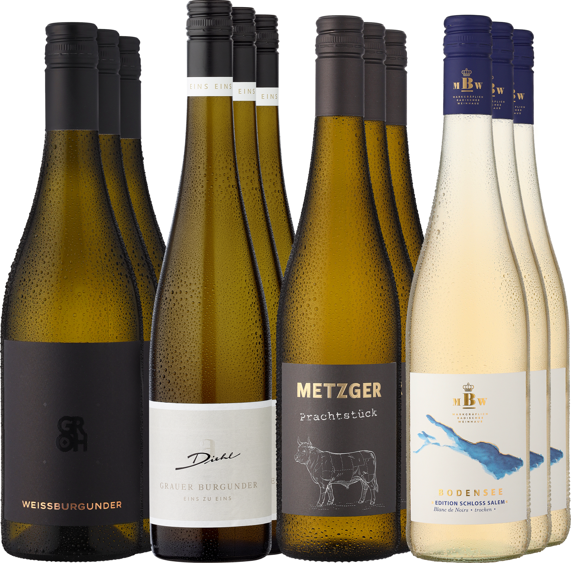 12er-Probierpaket »Burgundervielfalt«