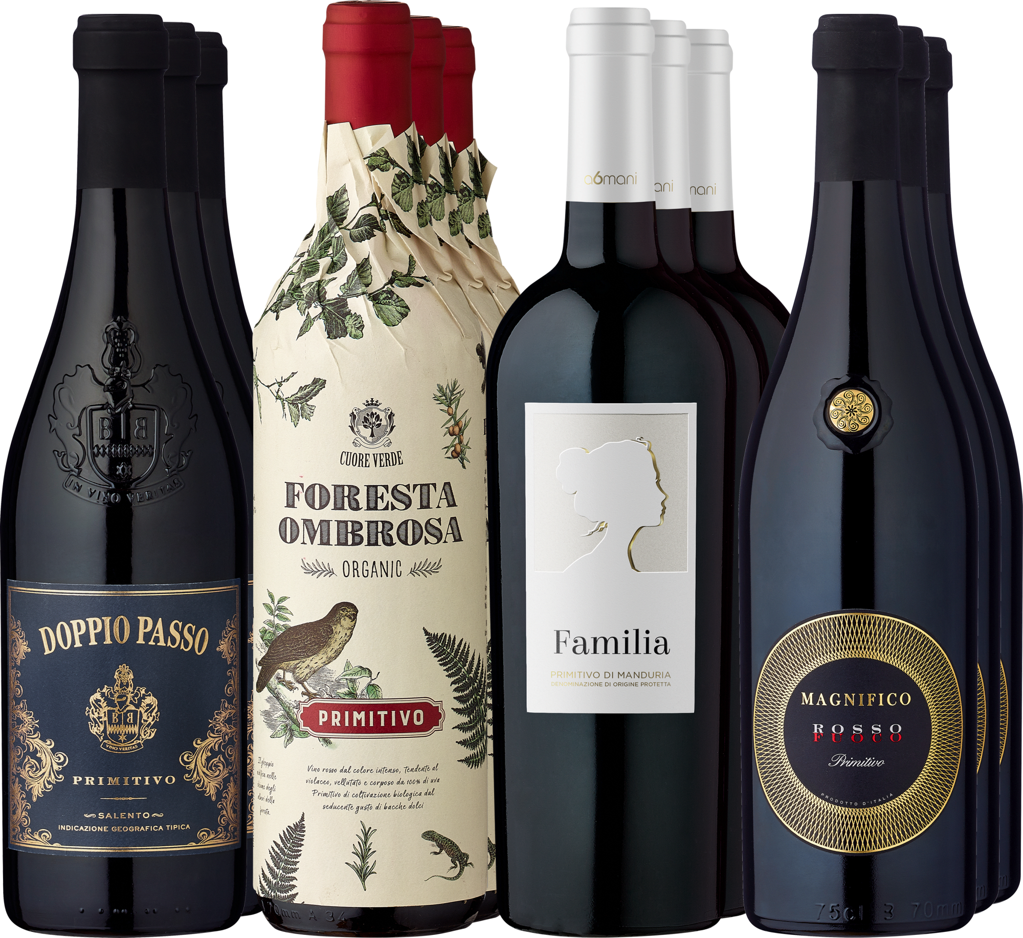 12er-Probierpaket »Primitivo-Vielfalt«