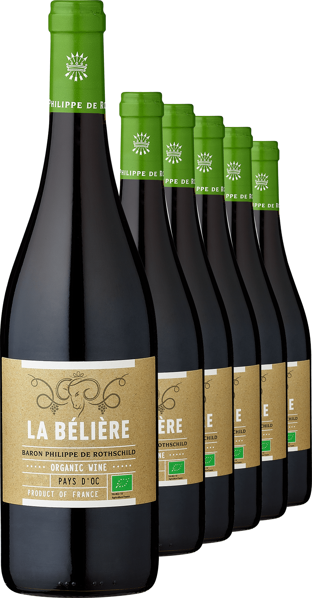2022 Baron Philippe de Rothschild La Bélière Rouge – Bio im 6er-Vorratspaket