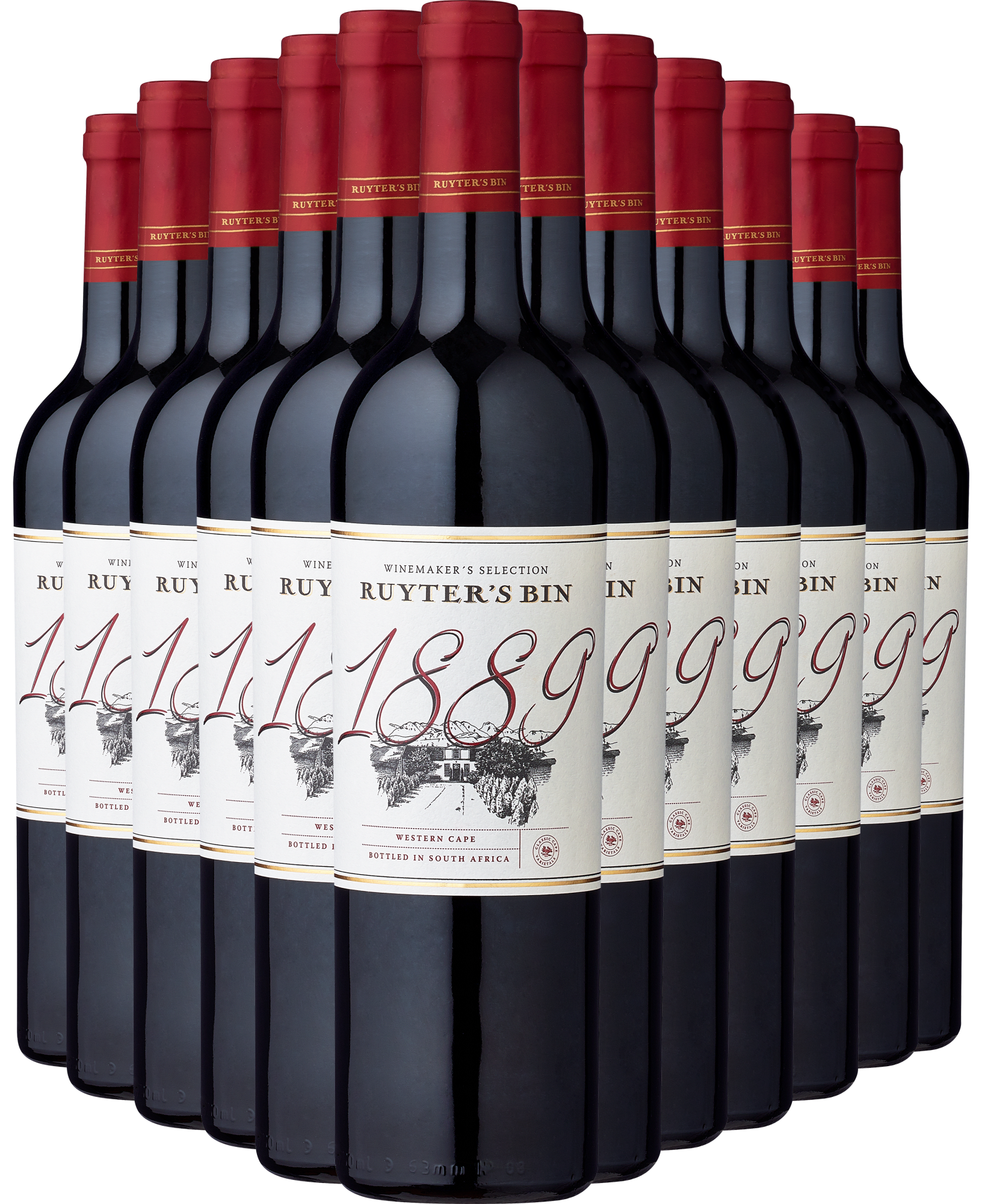 2024 Ruyter's Bin Ruyter’s Bin »Winemaker's Selection« Red im 12er-Vorratspaket