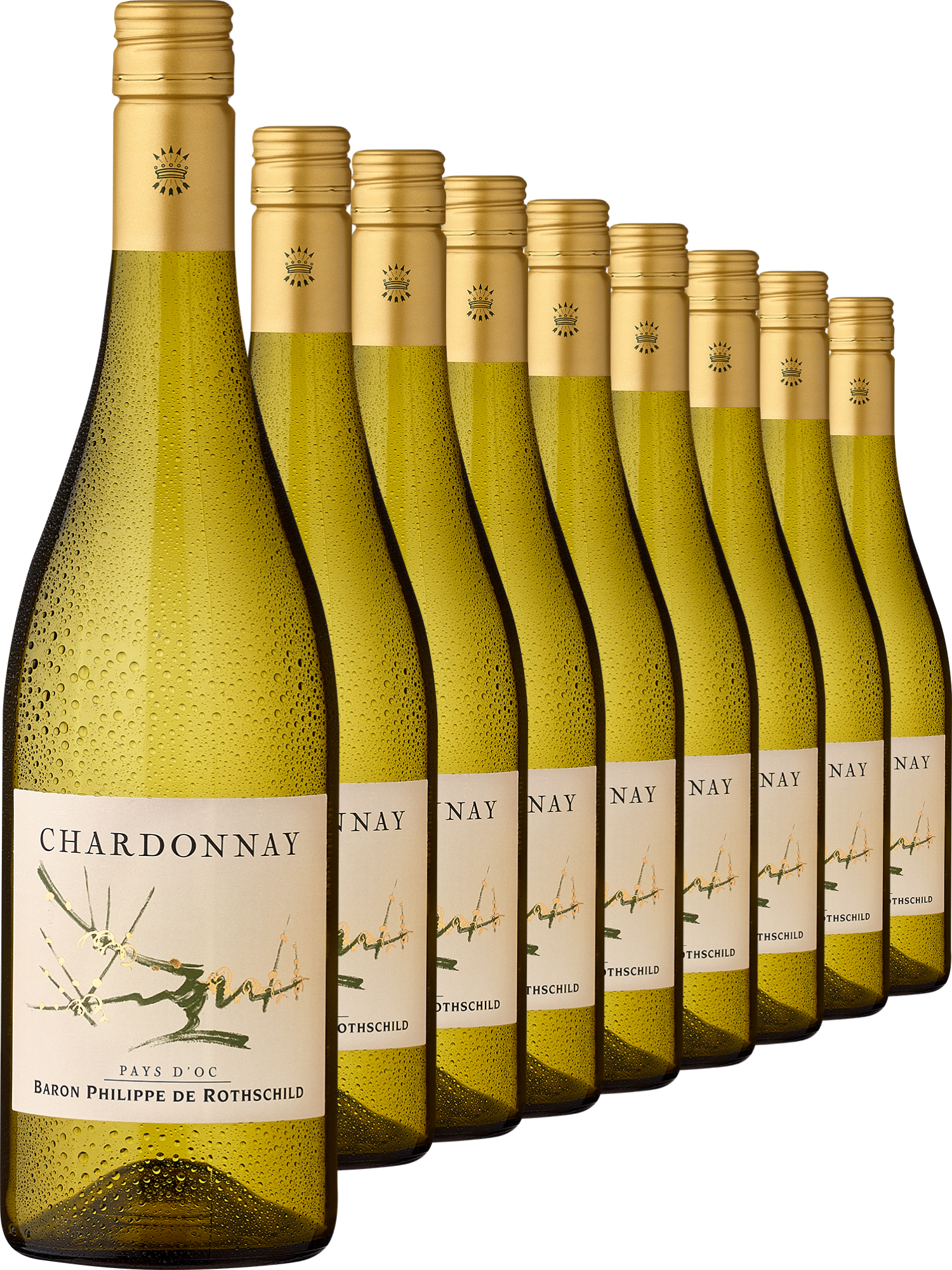 2025 Baron Philippe de Rothschild Chardonnay im 9er-Vorratspaket