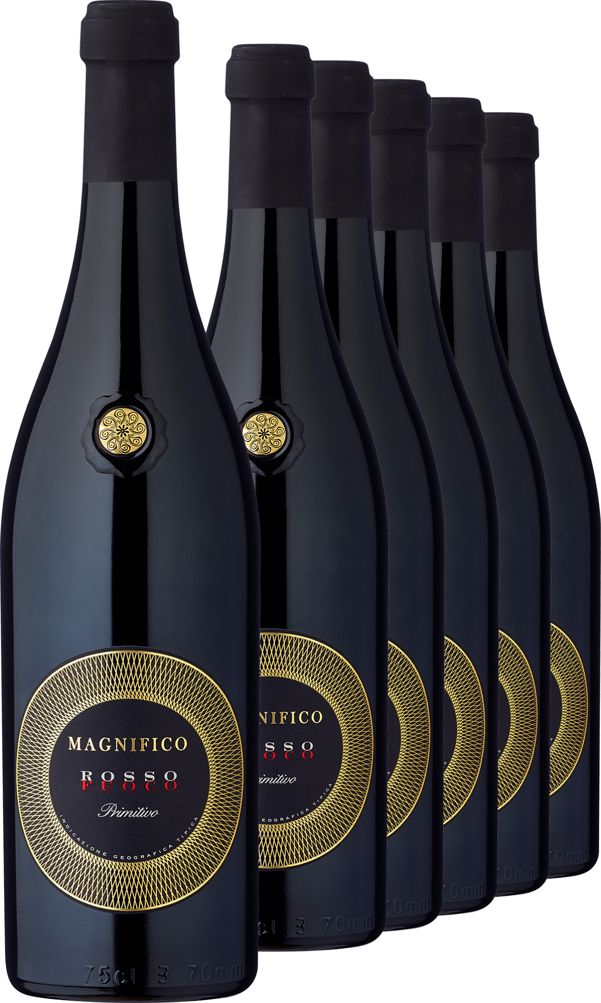 2025 Magnifico Fuoco Primitivo im 6er-Vorratspaket