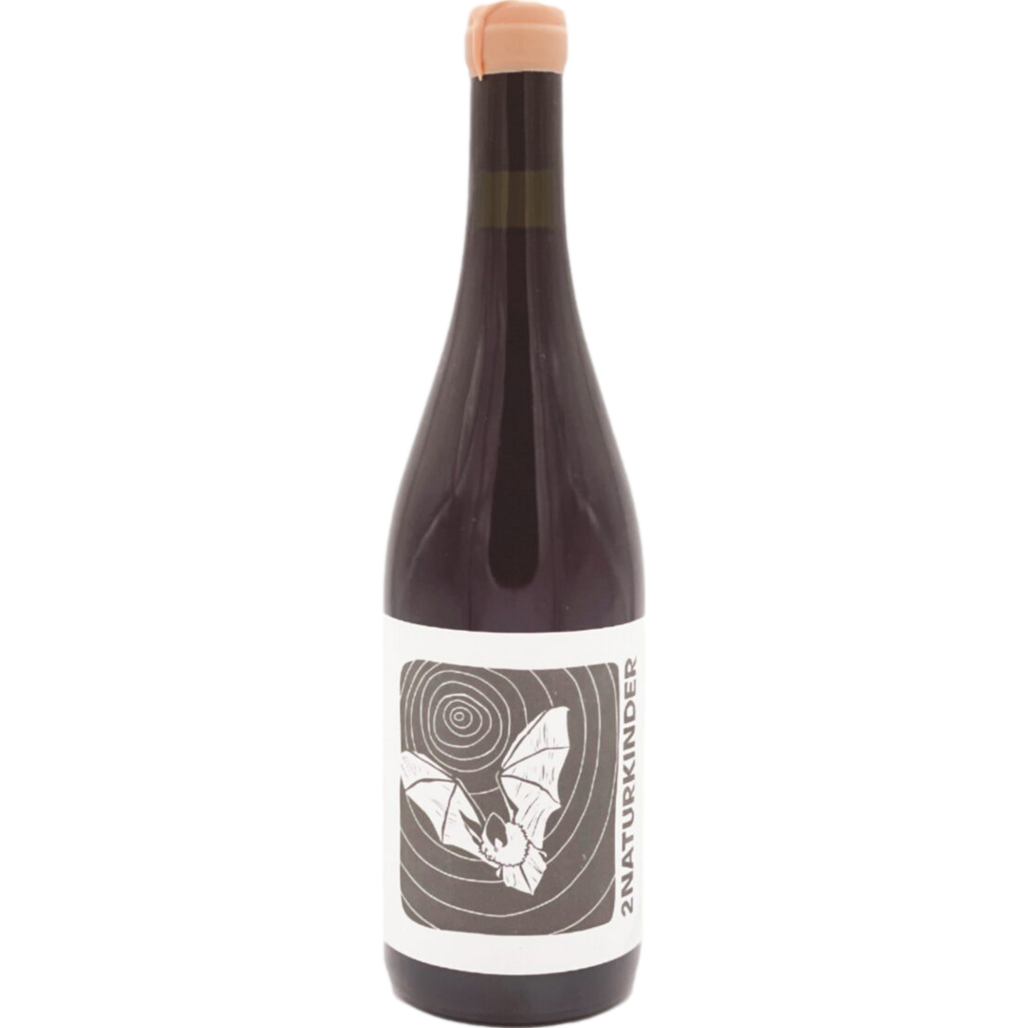 2Naturkinder Fledermaus Rot Bio, Trocken, Deutscher Landwein Main, Franken, 2023, Rotwein