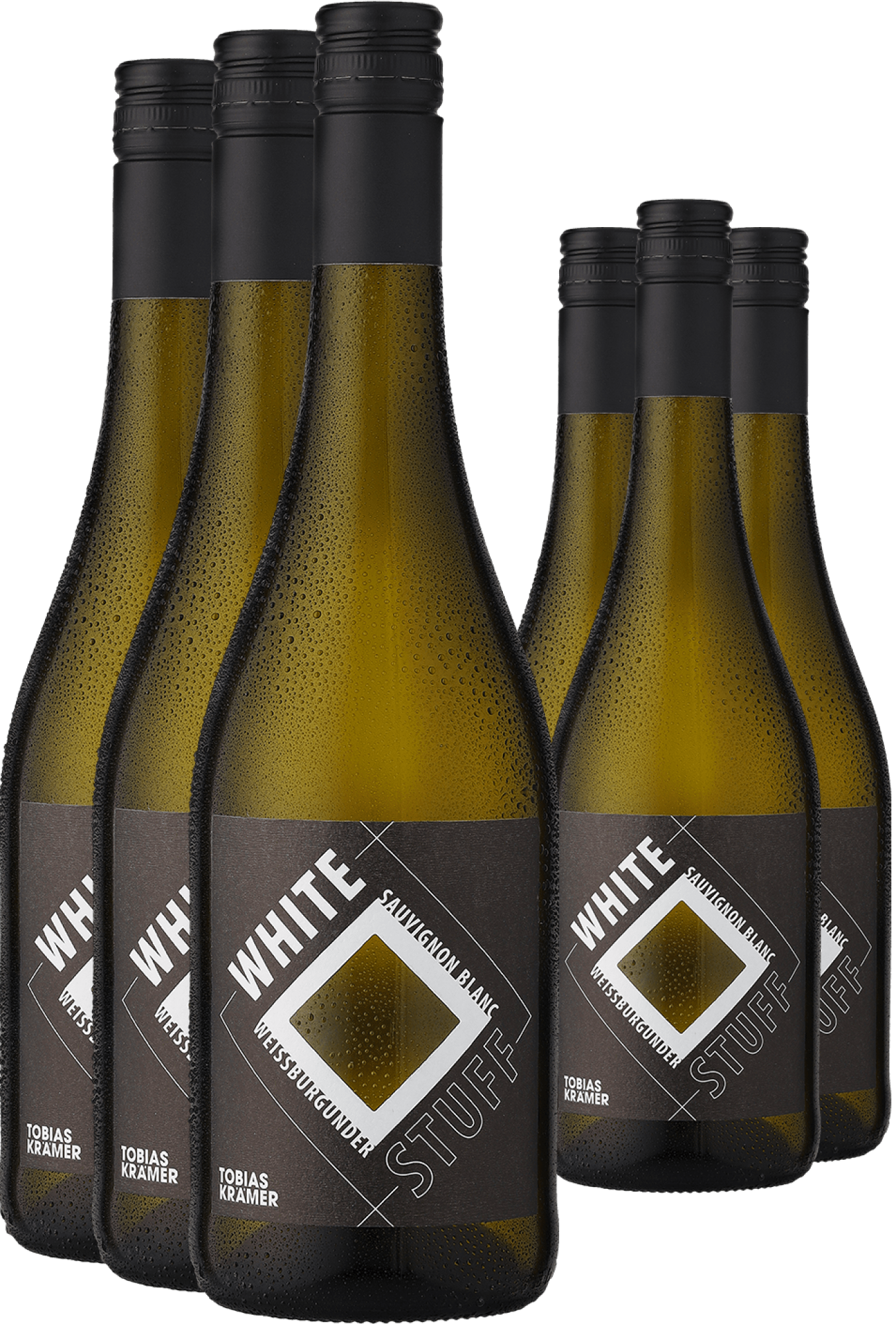 3+3-PAKET Krämer »White Stuff« Weißburgunder & Sauvignon Blanc 2025