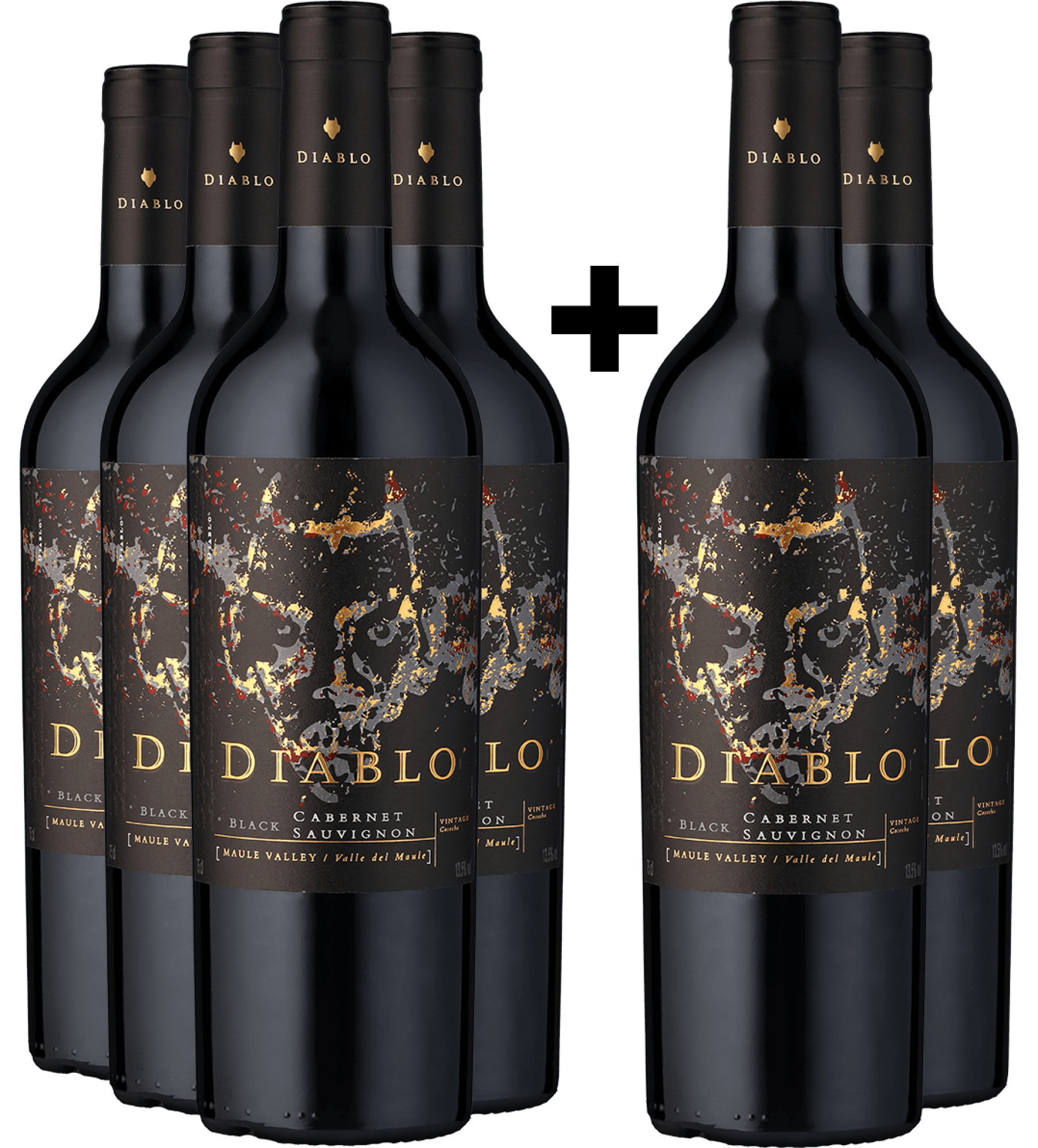 4+2-PAKET Concha y Toro »Diablo« Black 2023