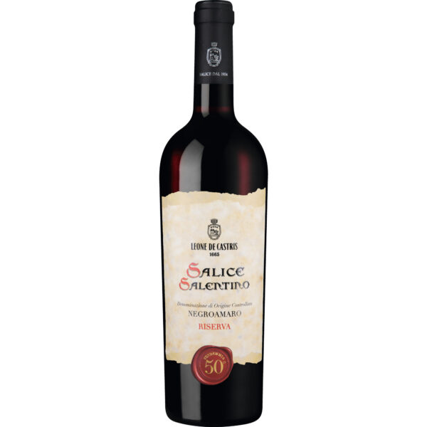 50° Vendemmia Rosso Riserva, Salice Salentino DOC, Apulien, 2021, Rotwein