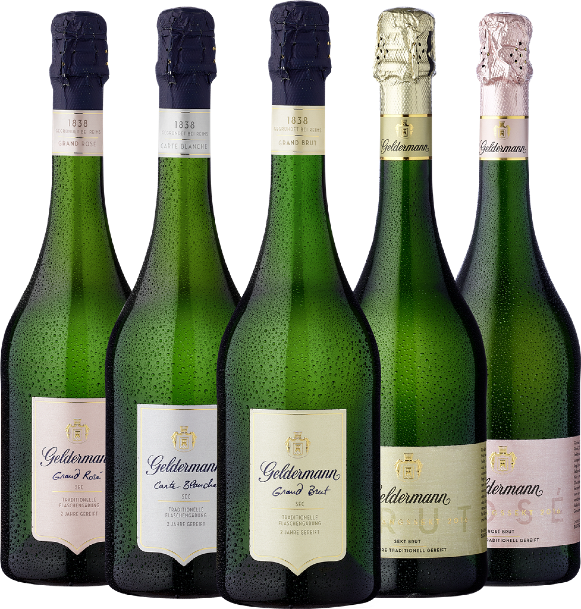 5er-Probierpaket »Exquisite Sektspezialitäten von Geldermann«