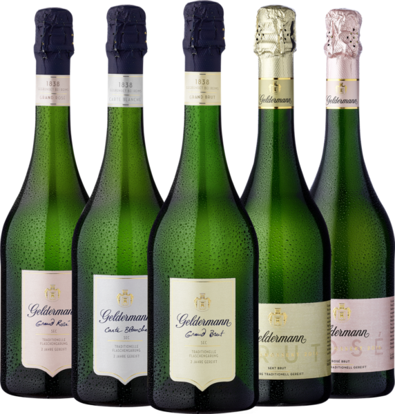 5er-Probierpaket »Exquisite Sektspezialitäten von Geldermann«