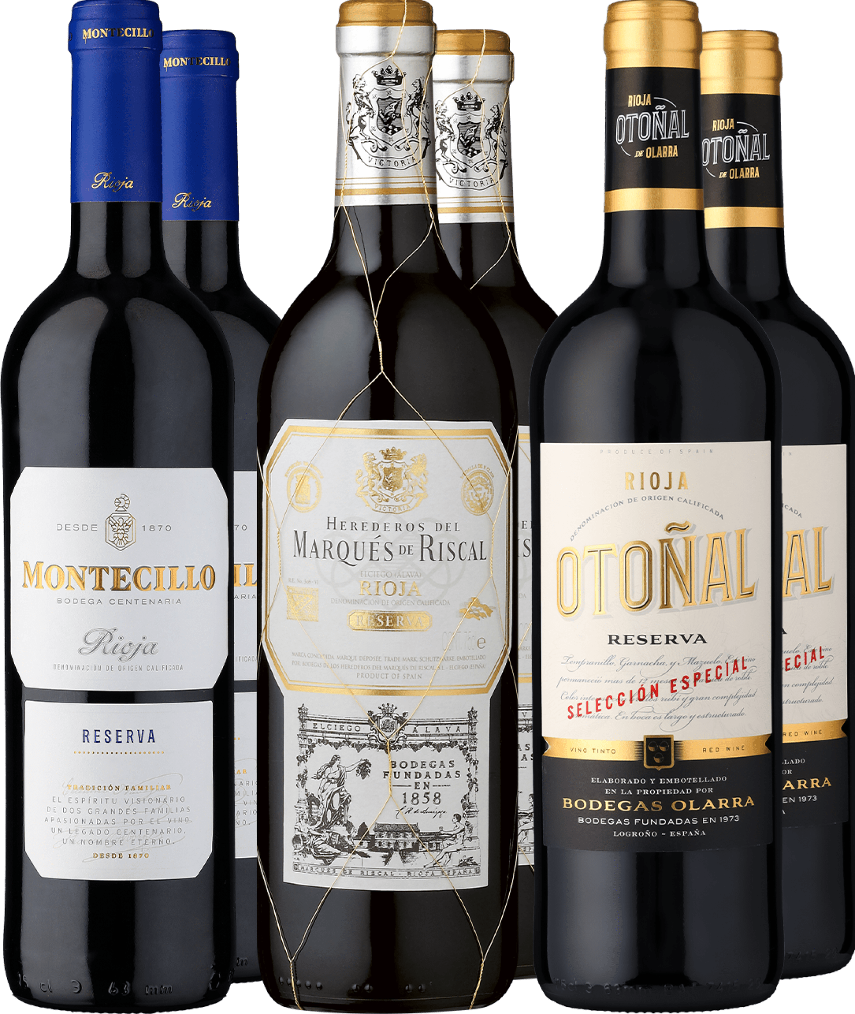 6er-Probierpaket »Spanischer Reserva Genuss«