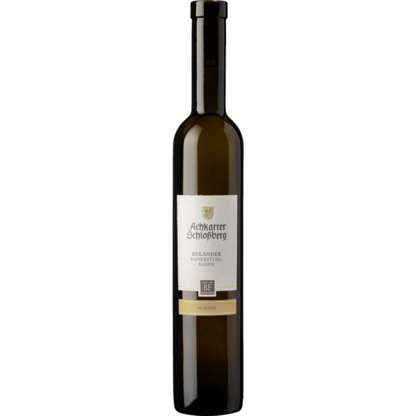 Achkarrer Schlossberg Ruländer Auslese, Süß, Baden, 0,5 L, Baden, 2023, Weißwein