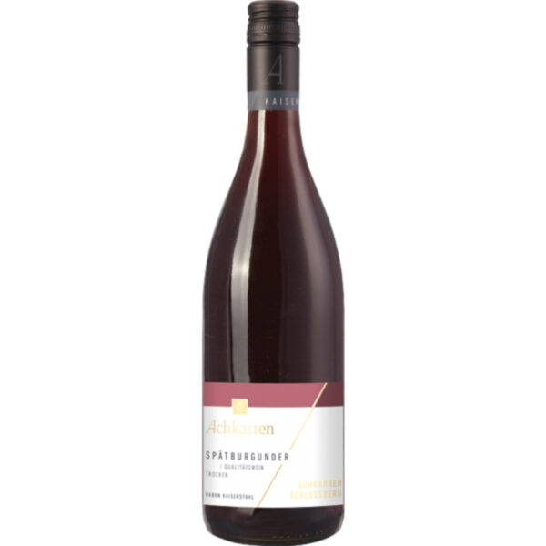 Achkarrer Schlossberg Spätburgunder Qualitätswein, Trocken, Baden, Baden, 2022, Rotwein