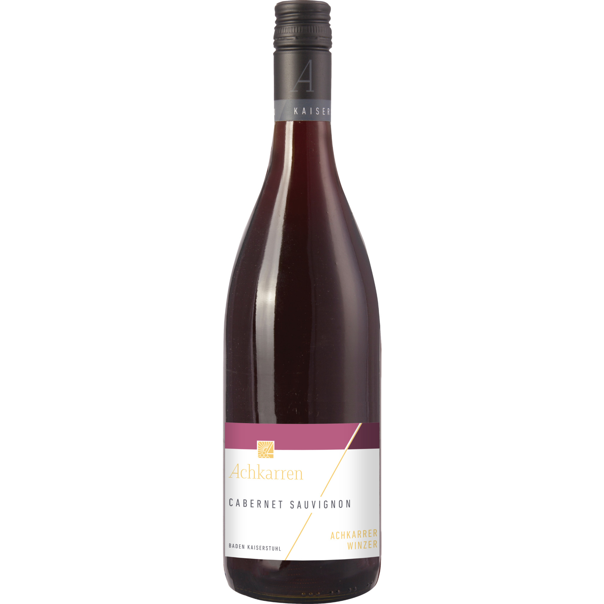 Achkarrer Winzer Cabernet Sauvignon Qualitätswein, Trocken, Baden, Baden, 2021, Rotwein