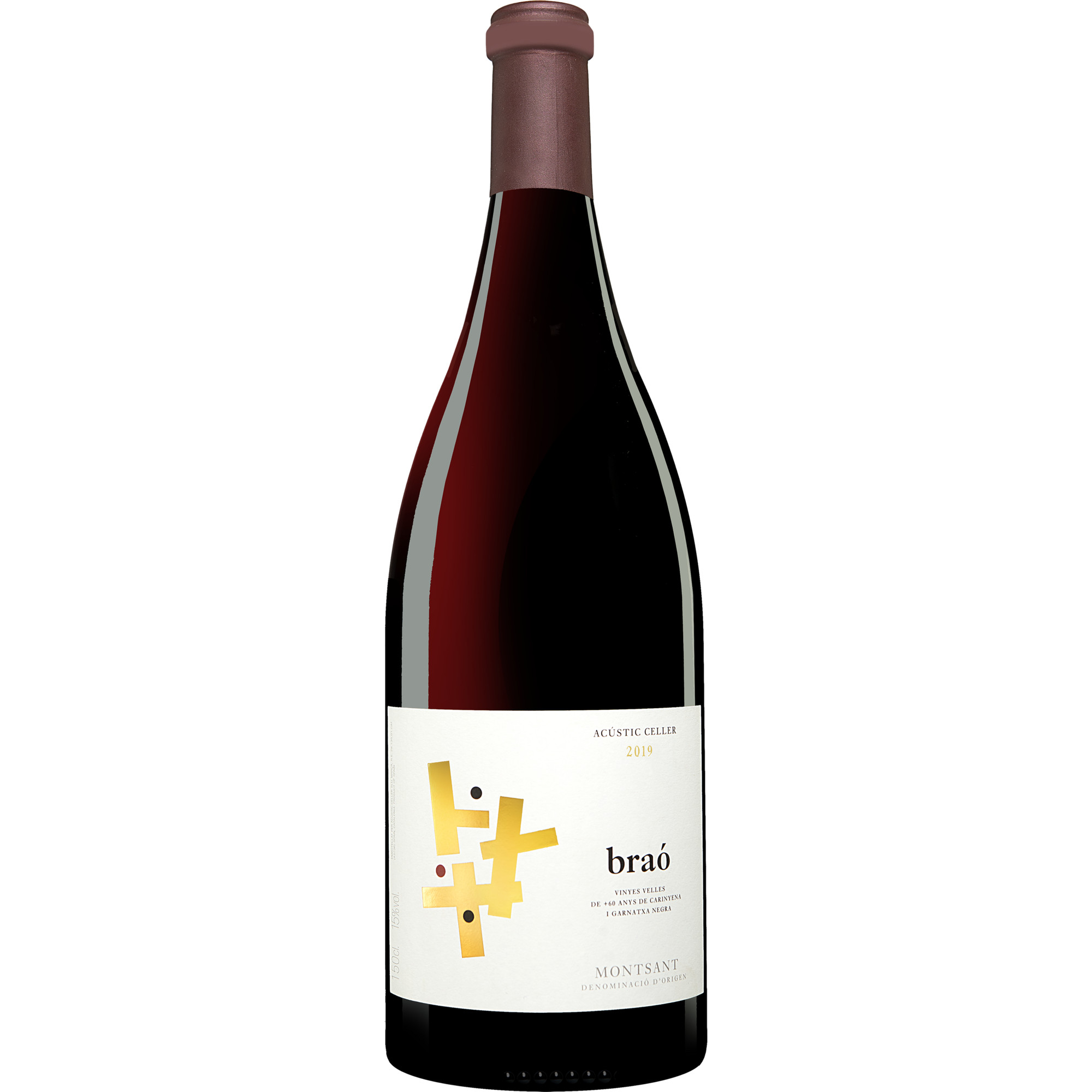 Acústic Braó - 1,5 L. Magnum 2019 1.5L 15% Vol. Rotwein Trocken aus Spanien