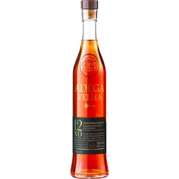Adega Velha Brandy XO 12 Jahre, 0,5 L, 40% Vol., Spirituosen