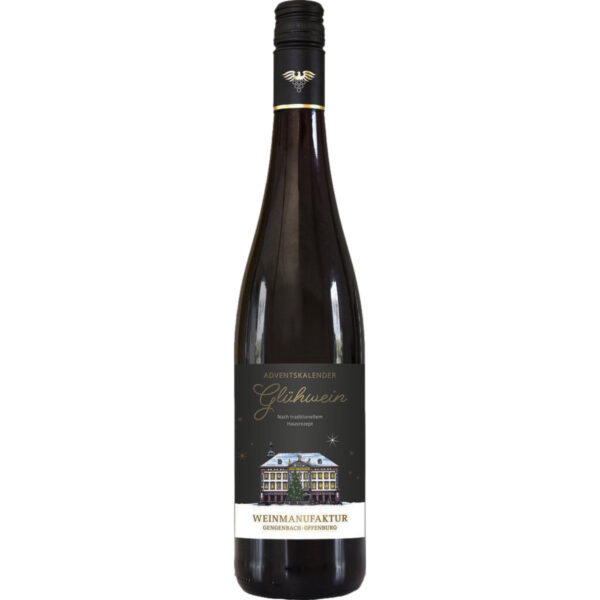 Adventskalender Glühwein Rot, Aromatisiertes weinhaltiges Getränk, Baden, Rotwein