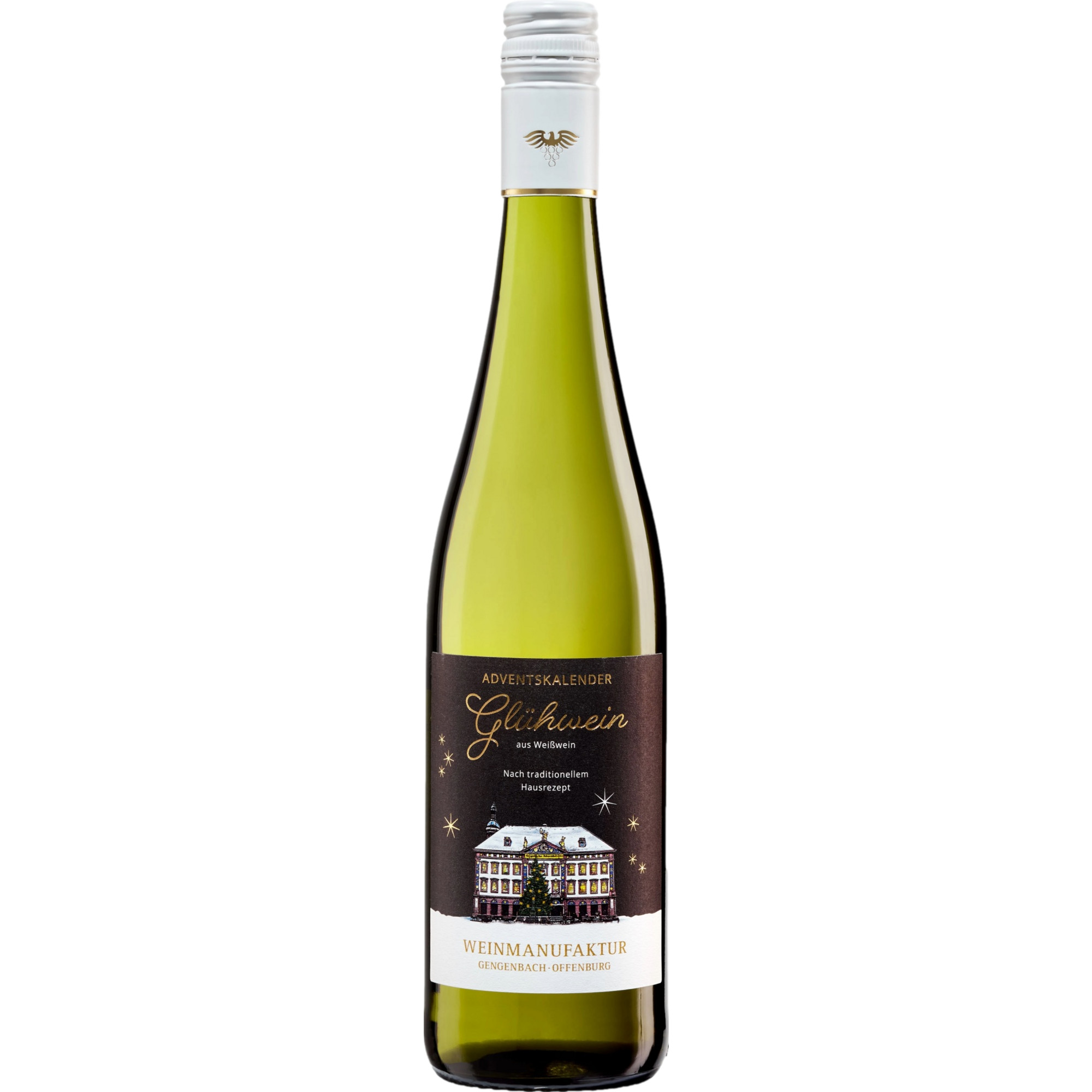 Adventskalender Glühwein weiß, Aromatisiertes weinhaltiges Getränk, Baden, Weißwein