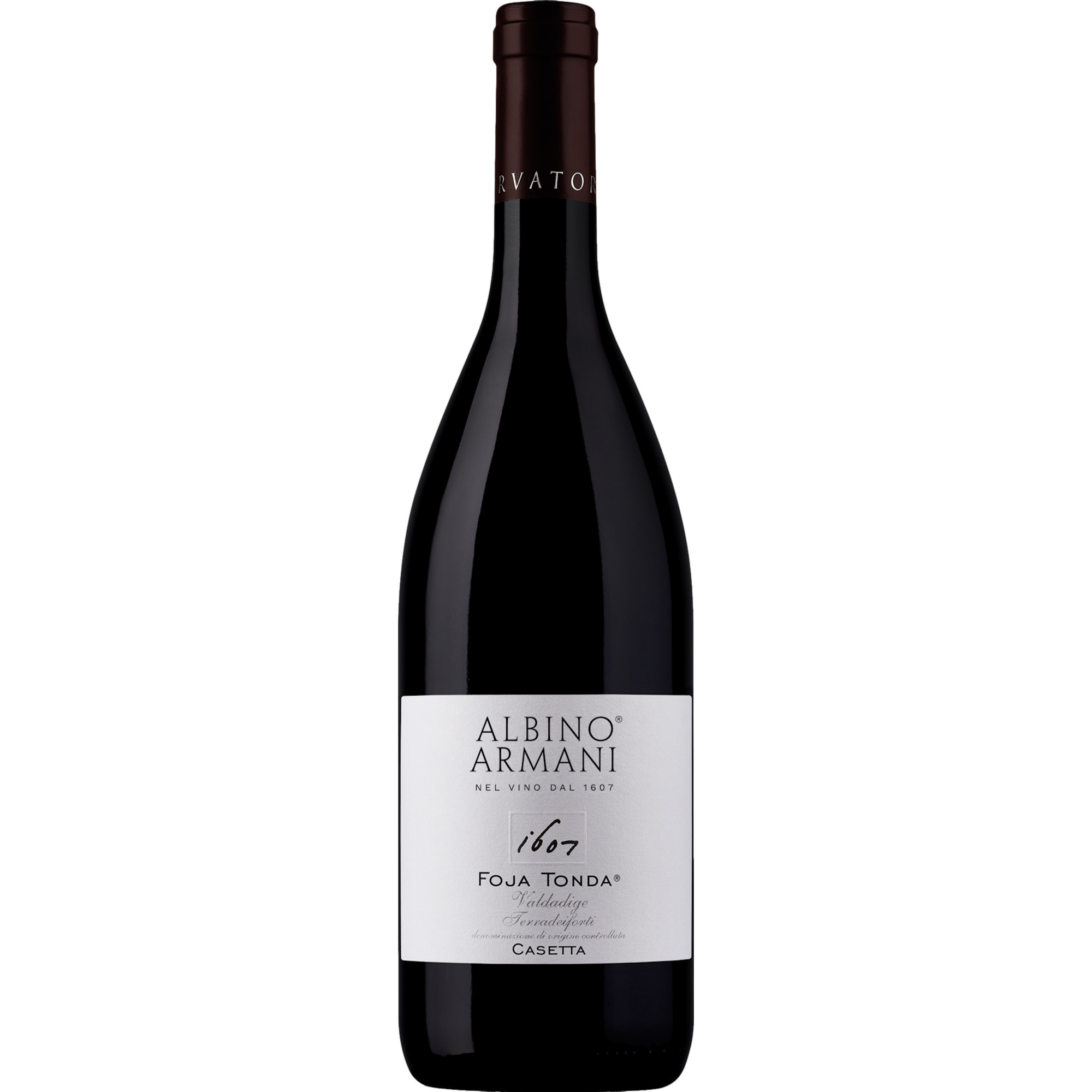 Albino Armani Foja Tonda Casetta, Valdadige DOC, Venetien, 2020, Rotwein