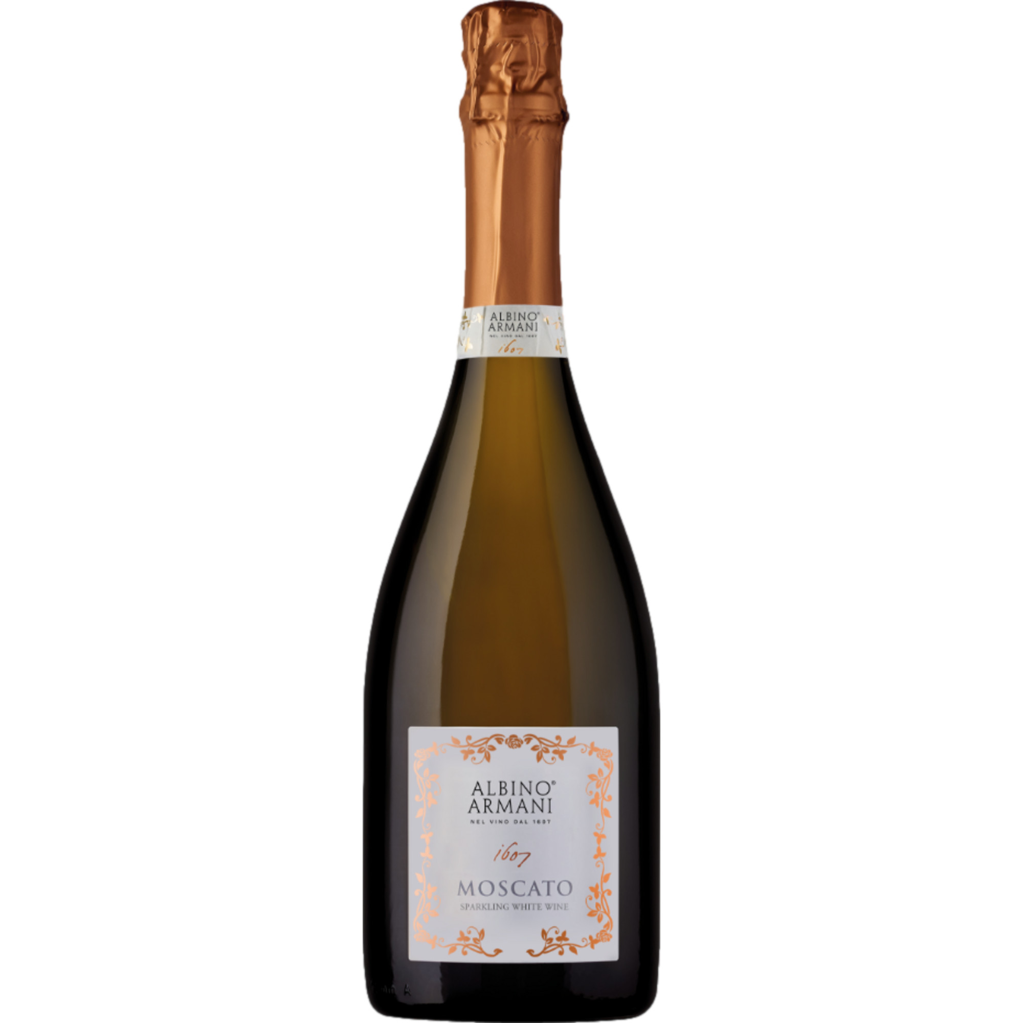 Albino Armani Moscato Spumante, Dry, Vino Spumante di Qualità, Venetien, Weißwein