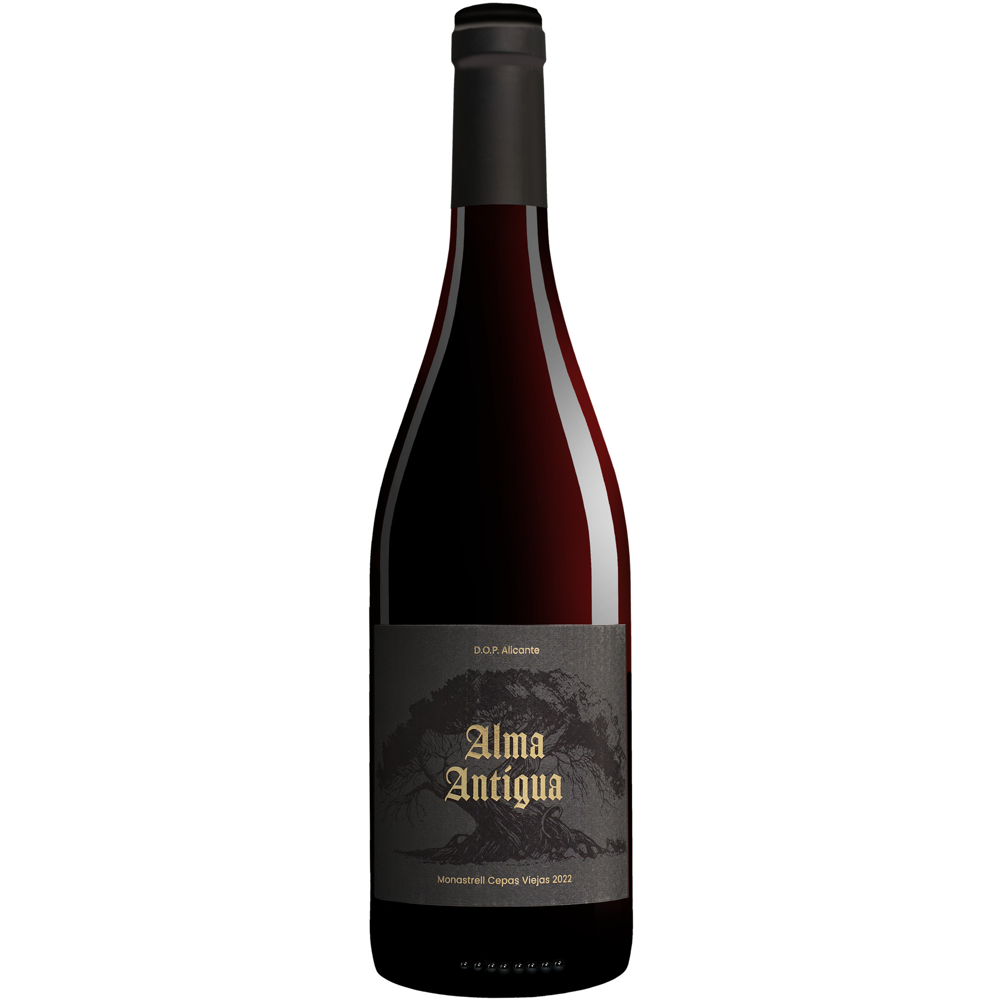 Alma Antigua Monastrell Cepas Viejas 2022 0.75L 13.5% Vol. Rotwein Trocken aus Spanien