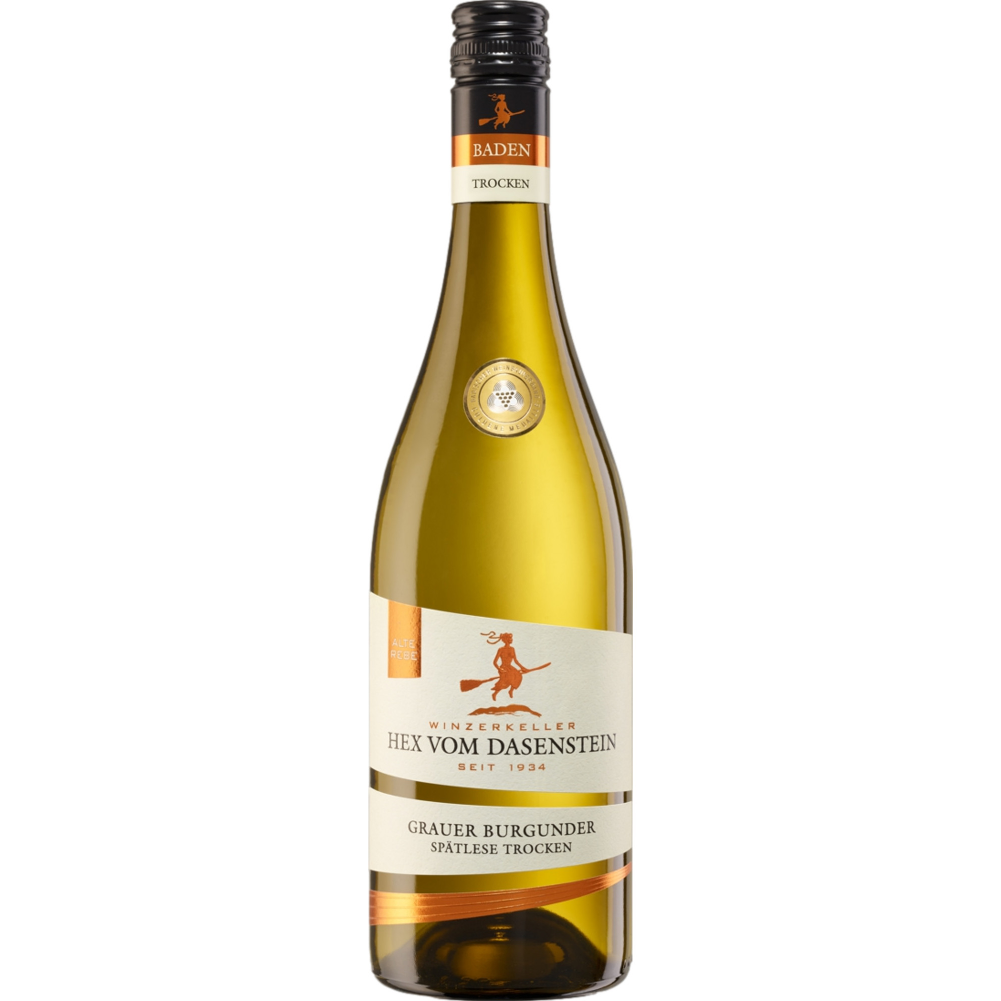 Alte Reben Grauer Burgunder Spätlese, Trocken, Baden, Baden, 2025, Weißwein
