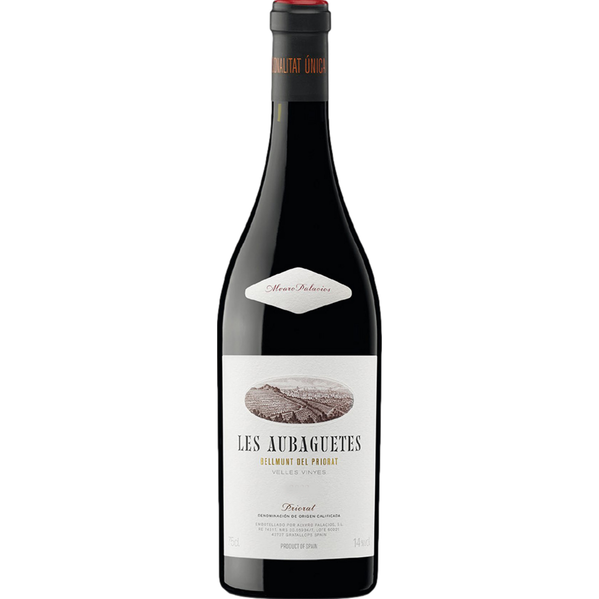 Alvaro Palacios Les Aubaguetes Velles Vinyes, Priorat DOCa, Katalonien, 2021, Rotwein