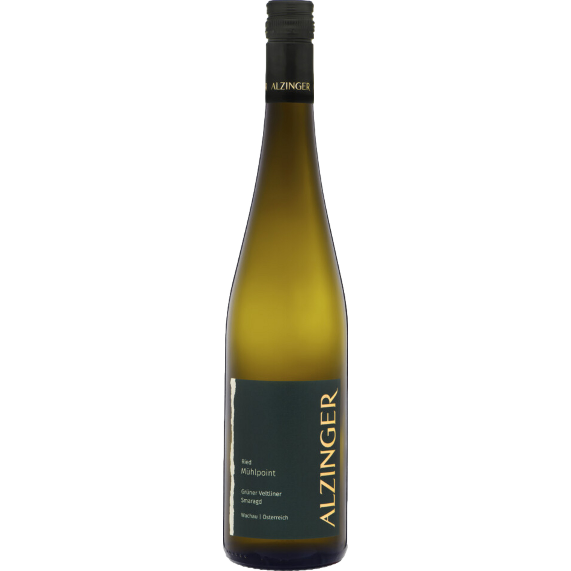 Alzinger Ried Mühlpoint Grüner Veltliner Smaragd, Trocken, Wachau DAC, Niederösterreich, 2023, Weißwein