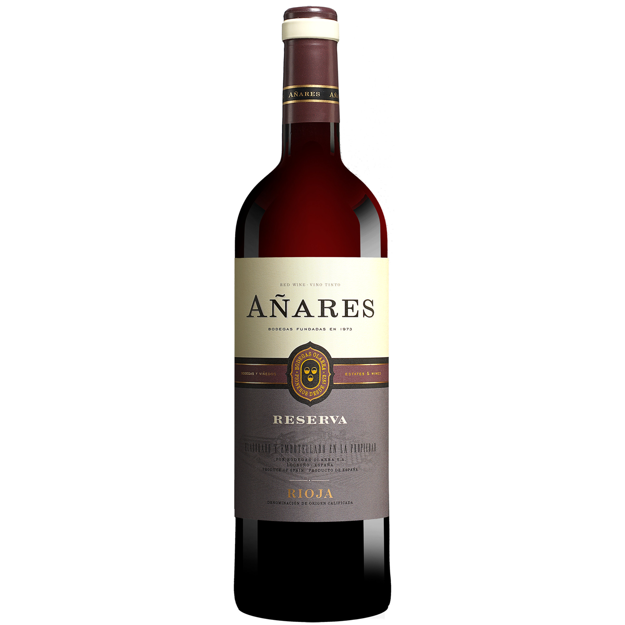 Añares Reserva 2020 0.75L 13.5% Vol. Rotwein Trocken aus Spanien