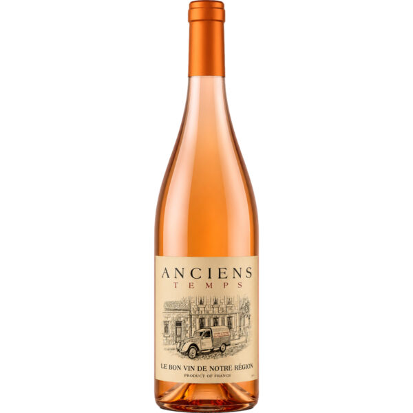 Anciens Temps Cinsaut Syrah Rose, Pays d’Oc IGP, Languedoc-Roussillon, 2024, Roséwein