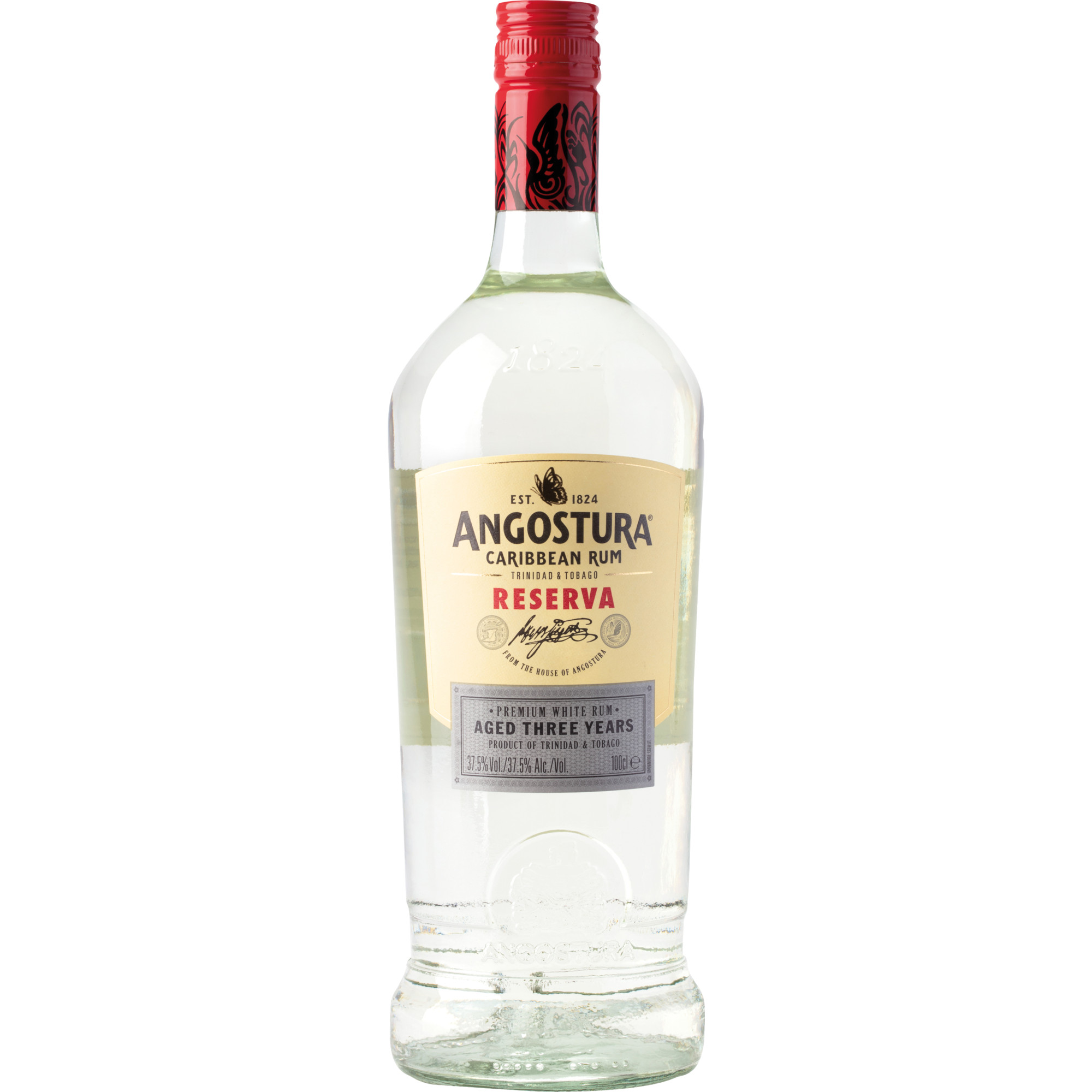 Angostura 3yo White Rum, 37,5%, 1,0 L, Spirituosen