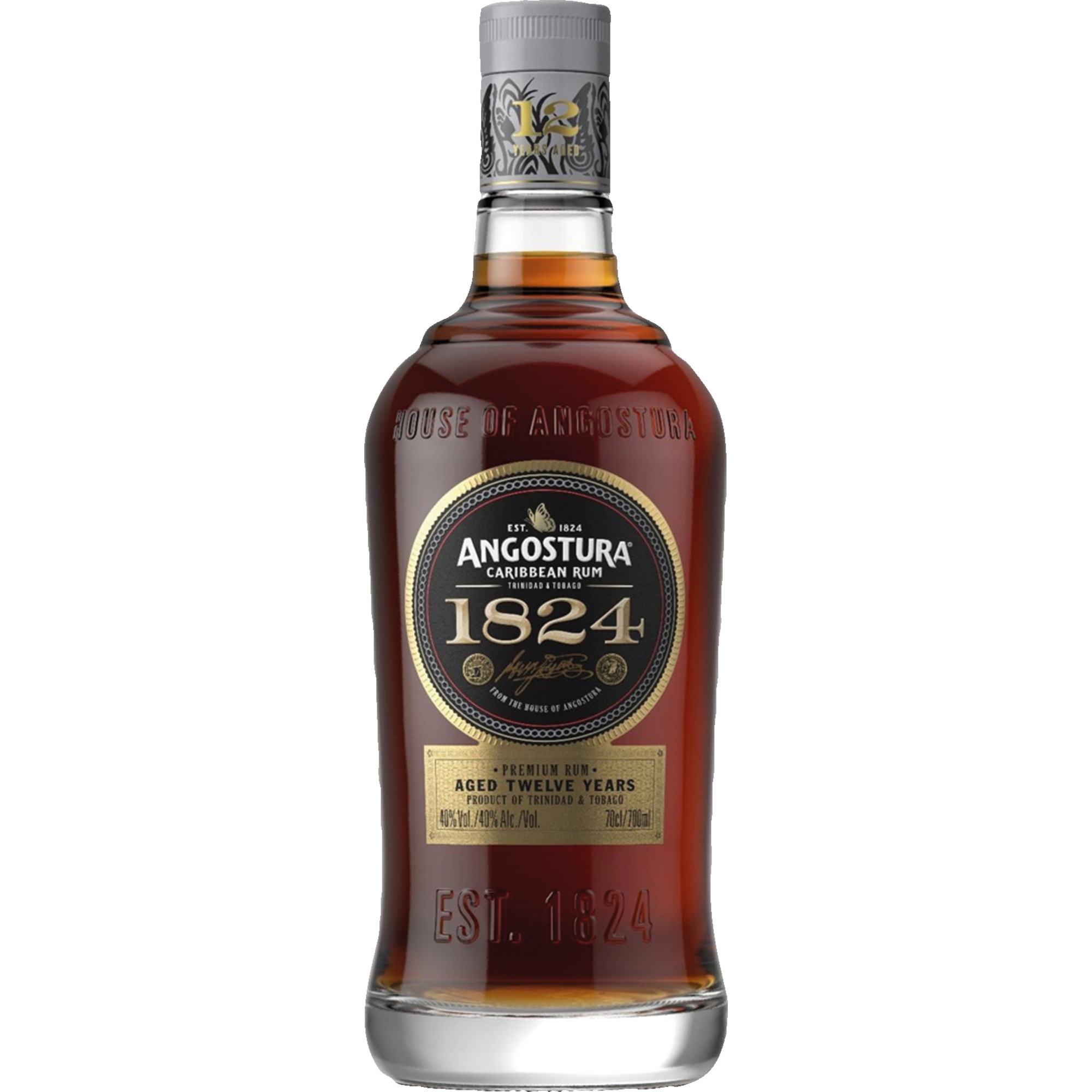 Angostura Rum 1824, Trinidad, 0,7L, 40% Vol., in GP, Spirituosen