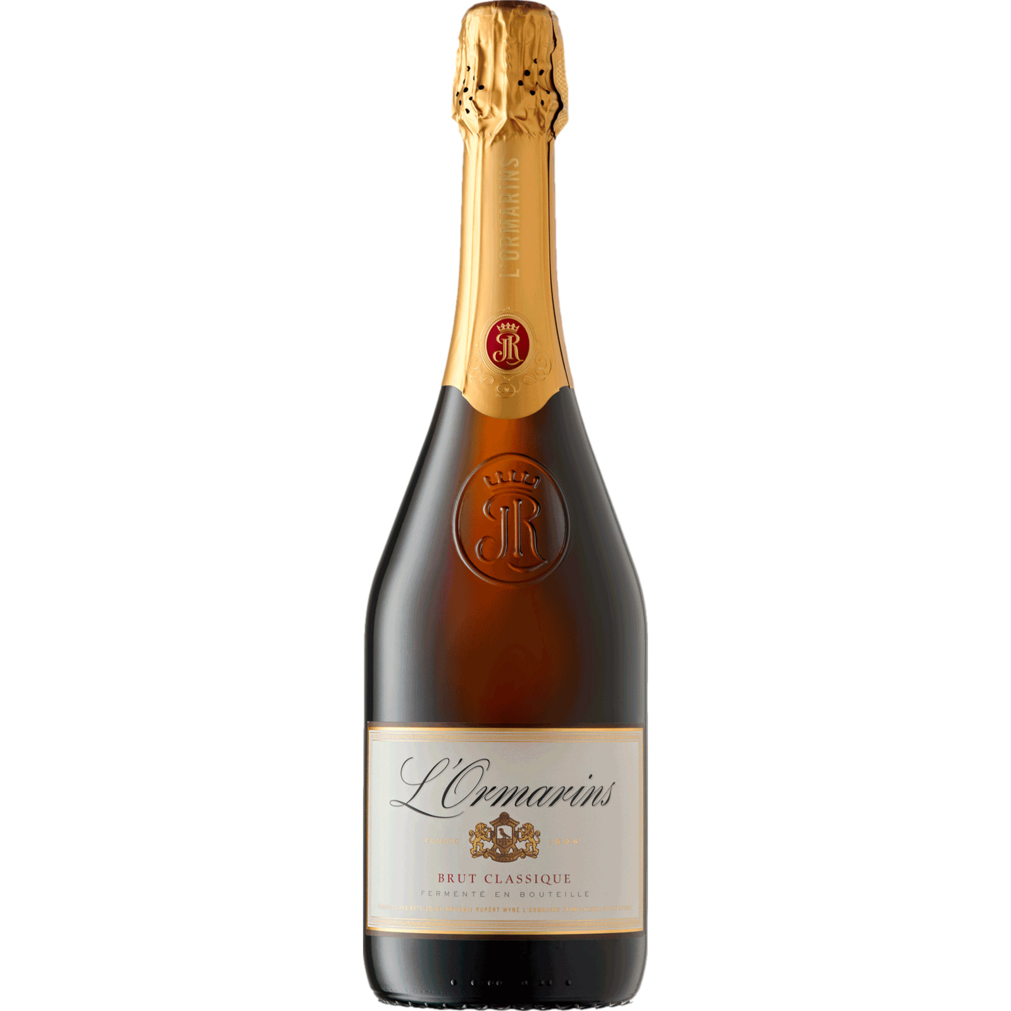Anthonij Rupert L’Ormarins Classique, Brut, WO Coastal Region, Western Cape, Schaumwein