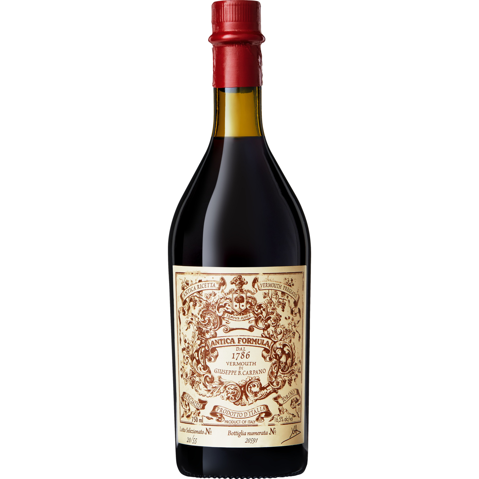 Antica Formula Vermouth, 0,75 L, 16,5 % Vol., Spirituosen