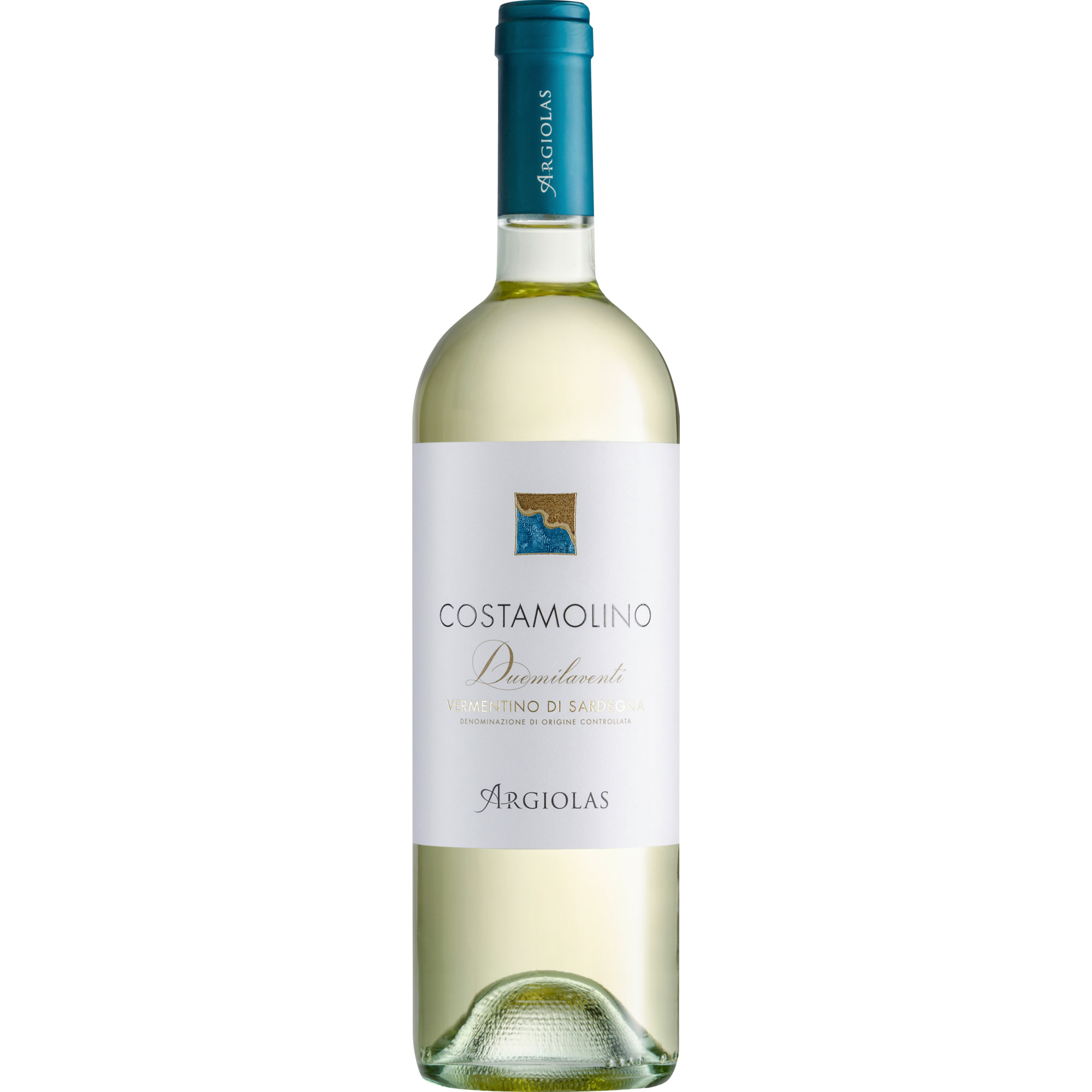 Argiolas Costamolino Vermentino, Vermentino di Sardegna DOC, Sardinien, 2025, Weißwein