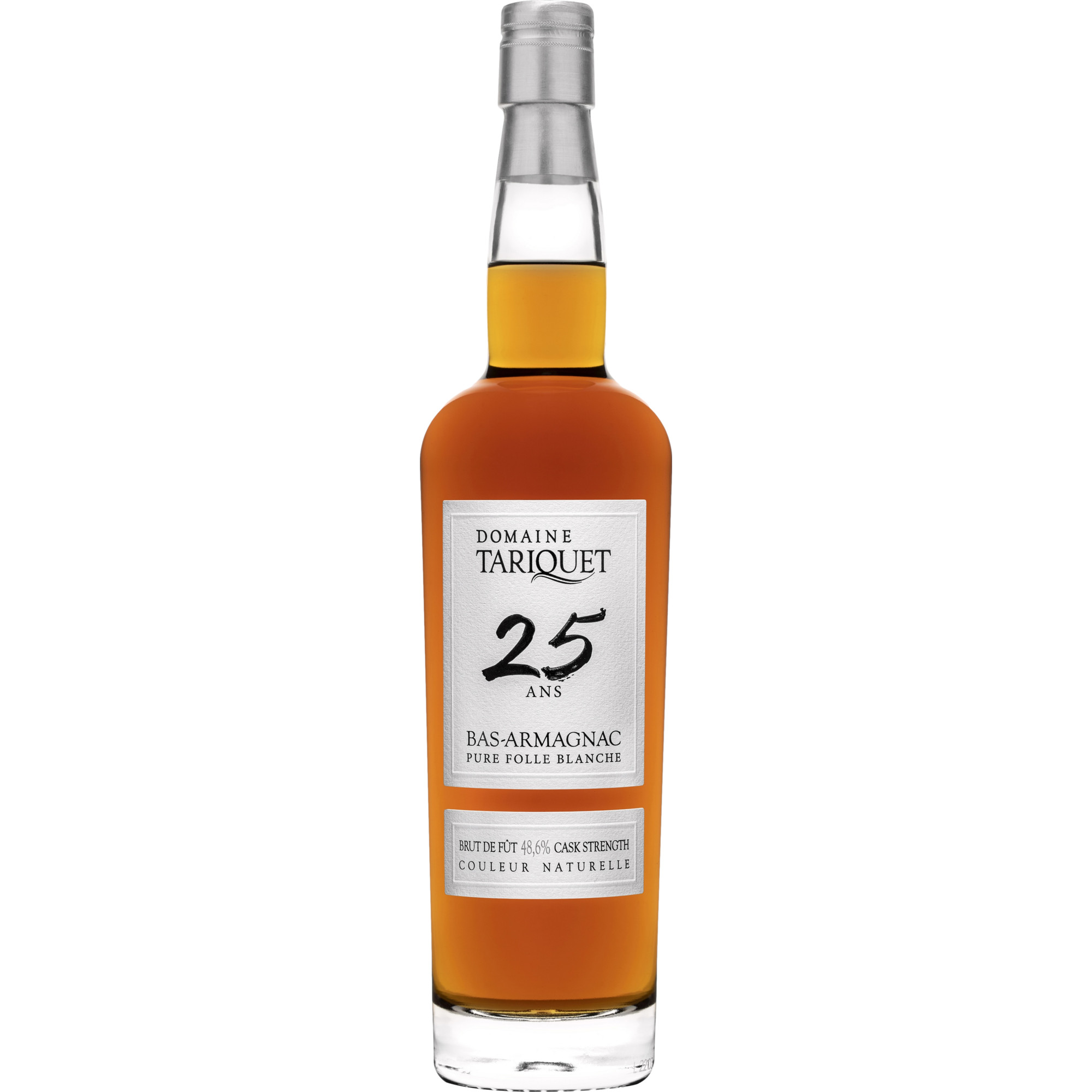 Armagnac Domaine Tariquet Pure Folle Bl. 25 Ans, Armagnac AC, 0,7 L, 48,6% Vol, Südwestfrankreich, Spirituosen