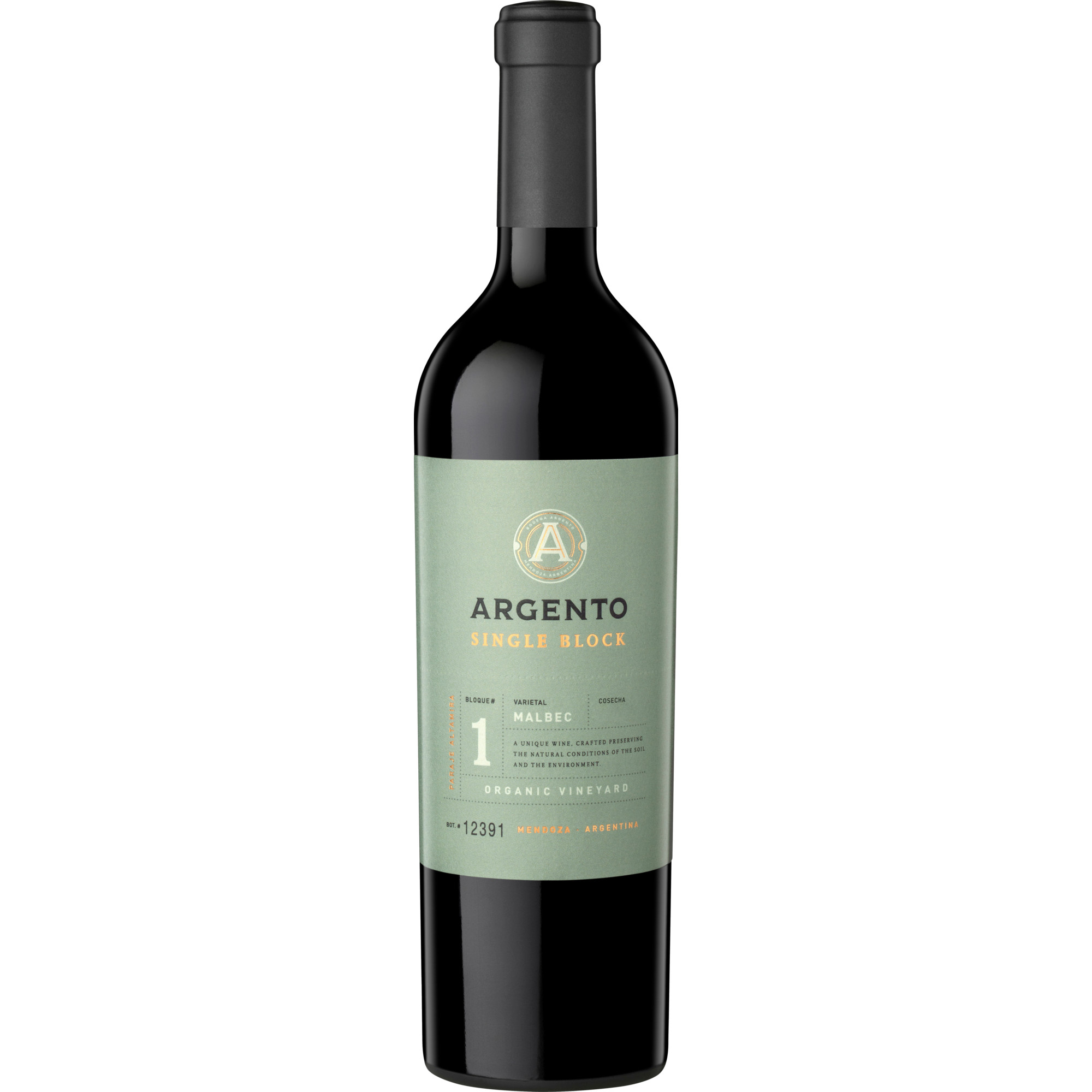 Avinea Argento Single Block Malbec, Mendoza, Mendoza, 2021, Rotwein