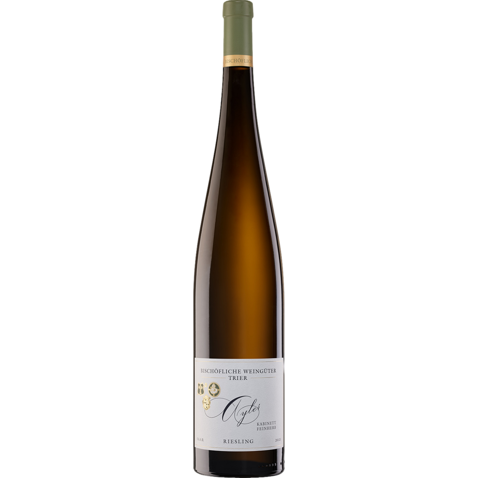 Ayler Riesling, Feinherb, Mosel, Magnum, Mosel, 2021, Weißwein