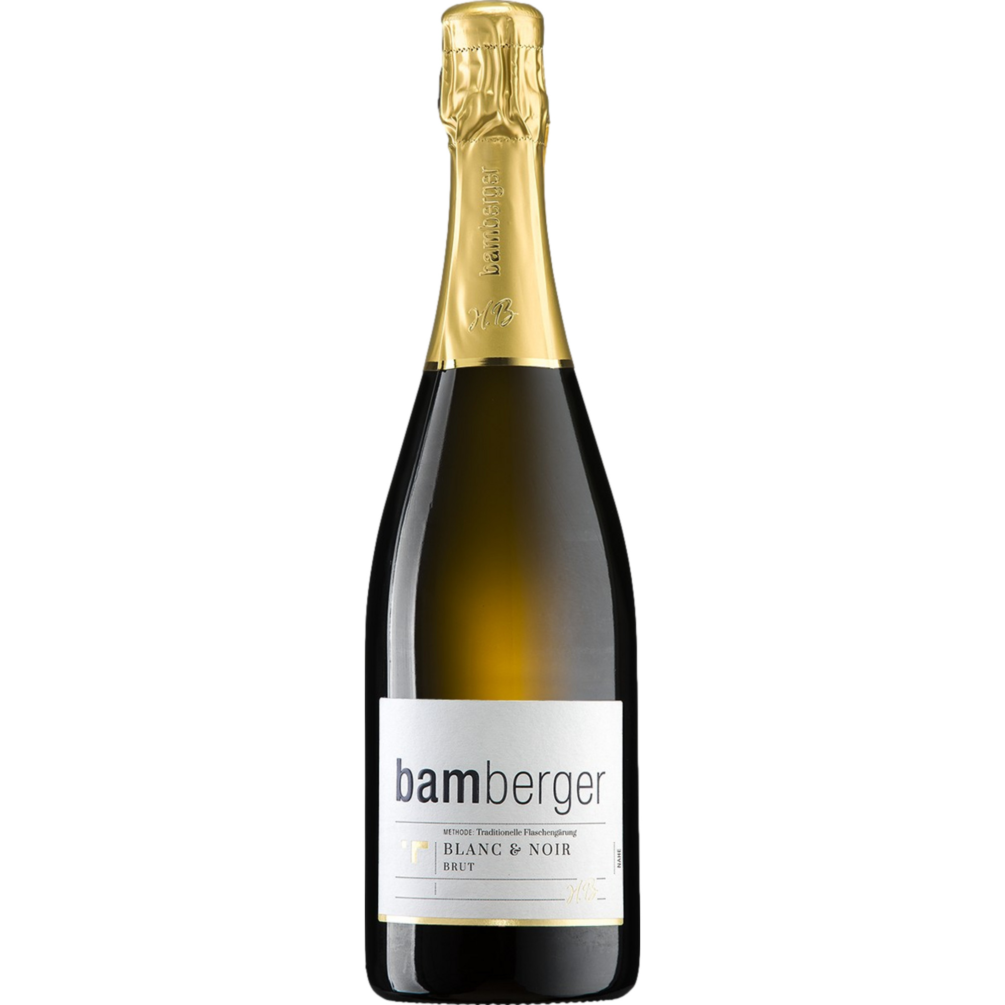 Bamberger Blanc de Noir Sekt, Brut, Nahe, Nahe, 2023, Schaumwein