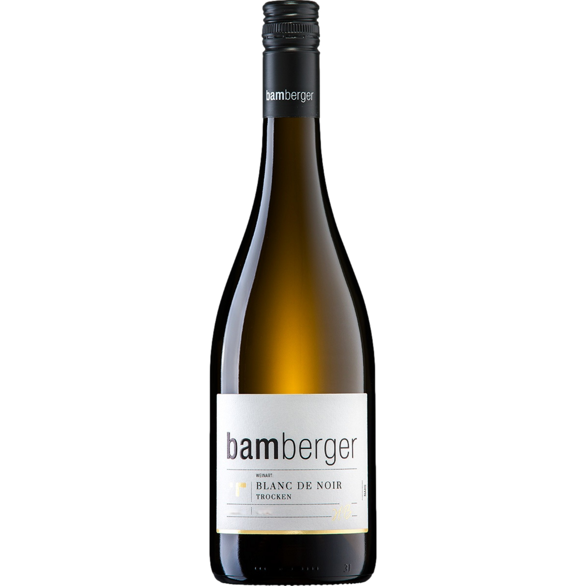 Bamberger Spätburgunder Blanc de Noir, Trocken, Nahe, Nahe, 2025, Weißwein