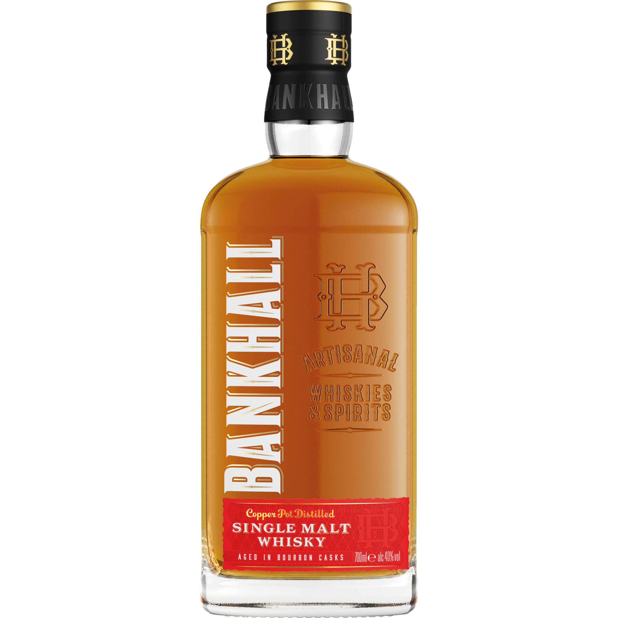 Bankhall Single Malt Whiskey Halewood, 0,7L, 40% Vol., Spirituosen
