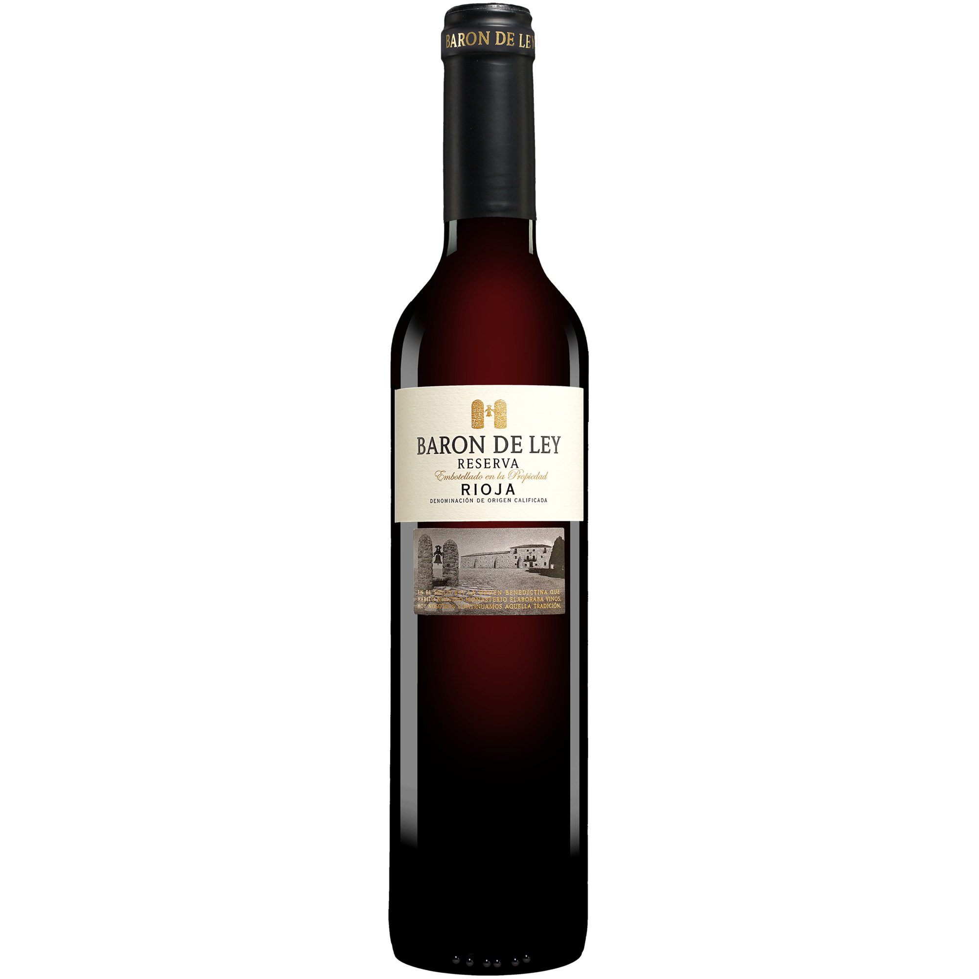 Barón de Ley Reserva - 0,5 L. 2021 0.5L 14% Vol. Rotwein Trocken aus Spanien
