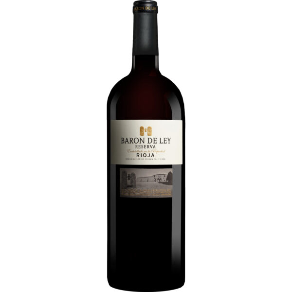 Barón de Ley Reserva - 1,5 L. Magnum 2021 1.5L 14% Vol. Rotwein Trocken aus Spanien