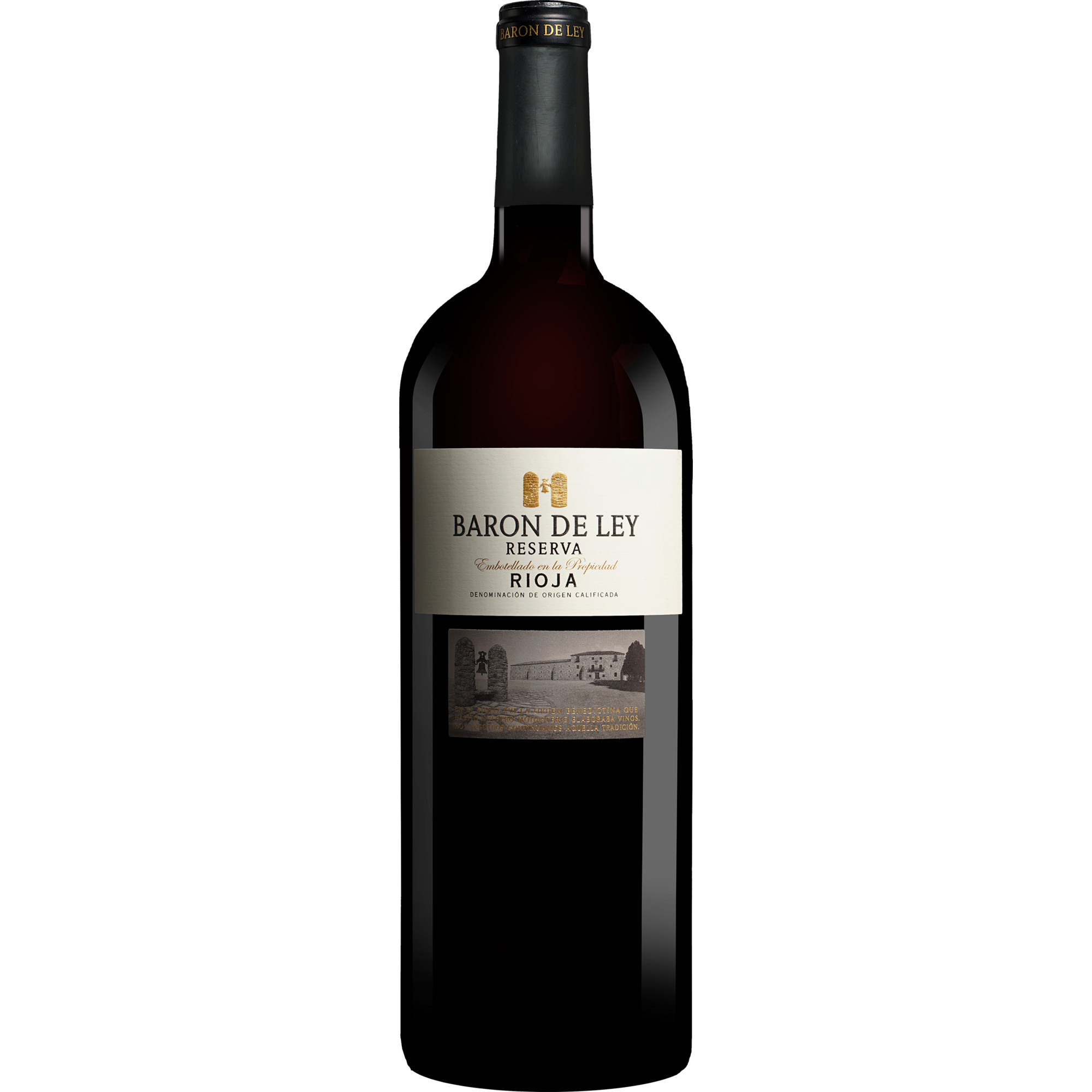 Barón de Ley Reserva - 1,5 L. Magnum 2021 1.5L 14% Vol. Rotwein Trocken aus Spanien
