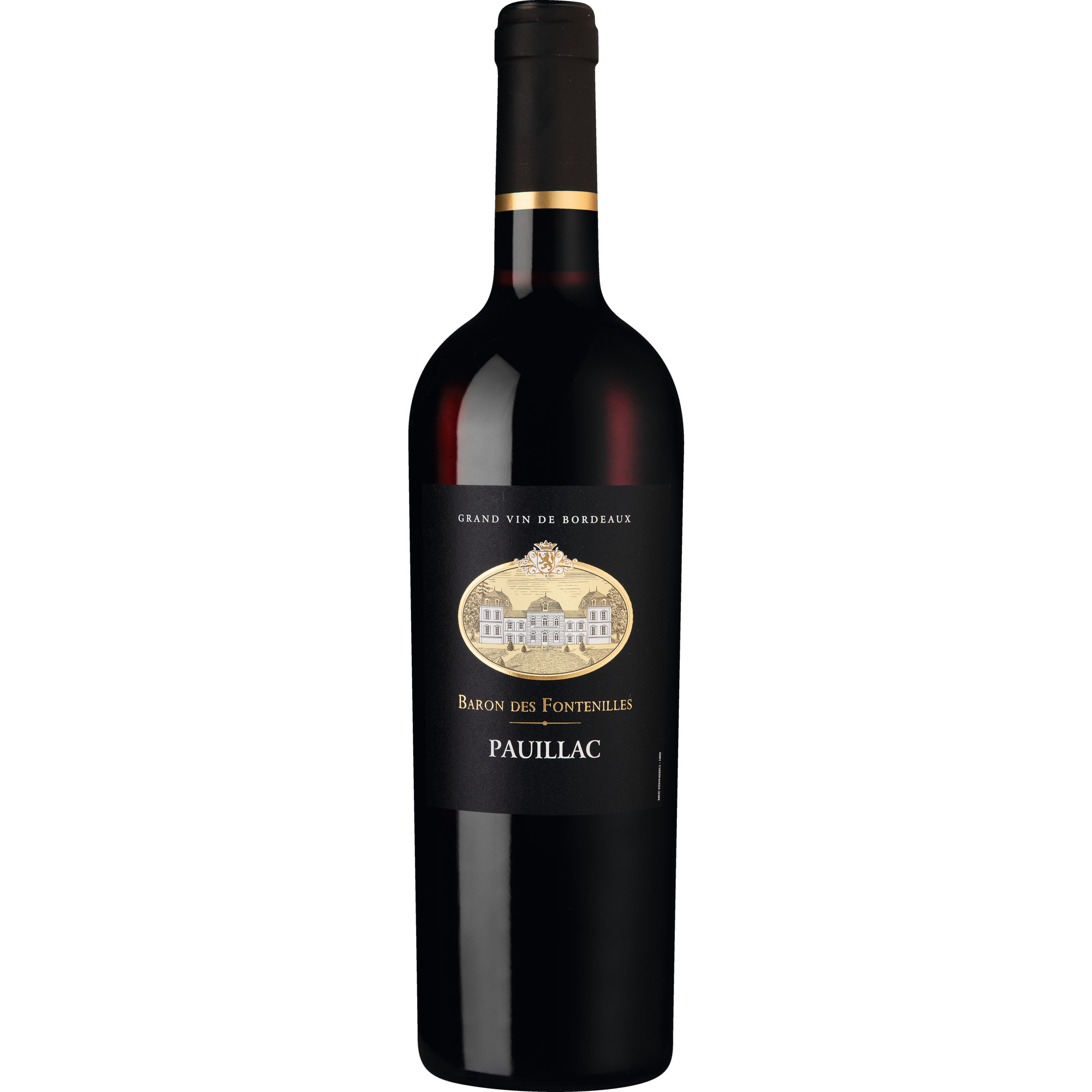 Baron des Fontenilles, Pauillac AOP, Bordeaux, 2022, Rotwein