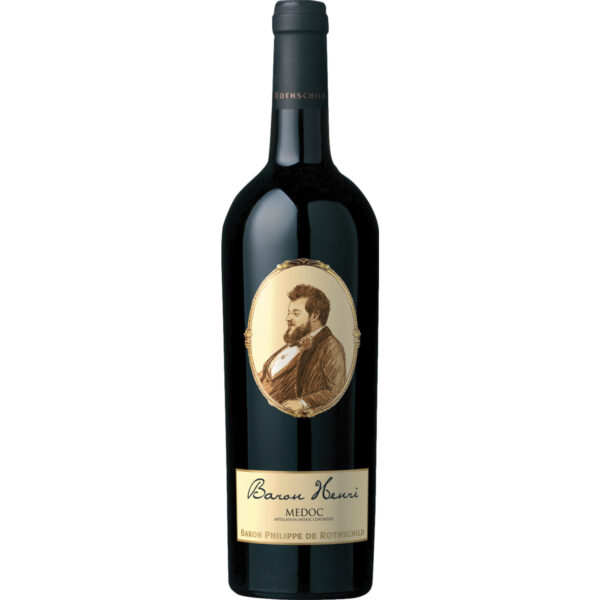 Baron Henri Médoc, Médoc AOP, Südwestfrankreich, 2018, Rotwein