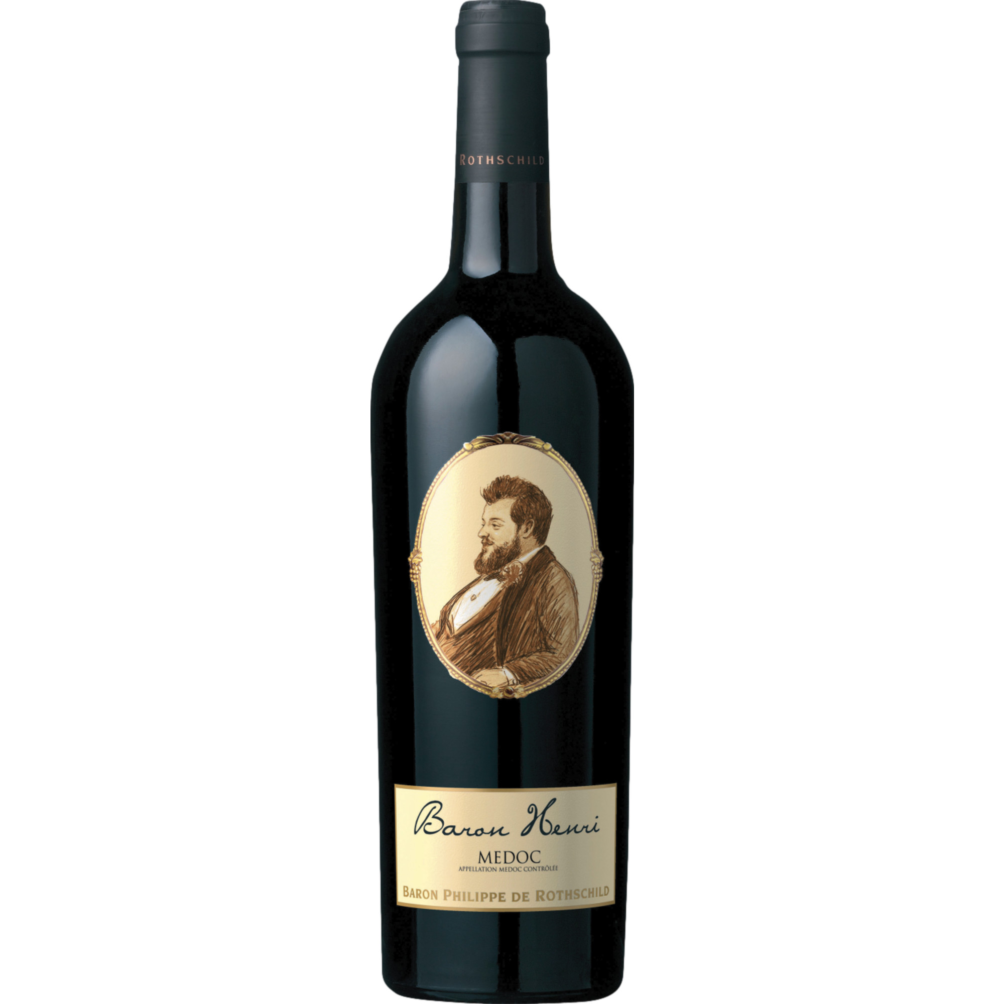 Baron Henri Médoc, Médoc AOP, Südwestfrankreich, 2018, Rotwein