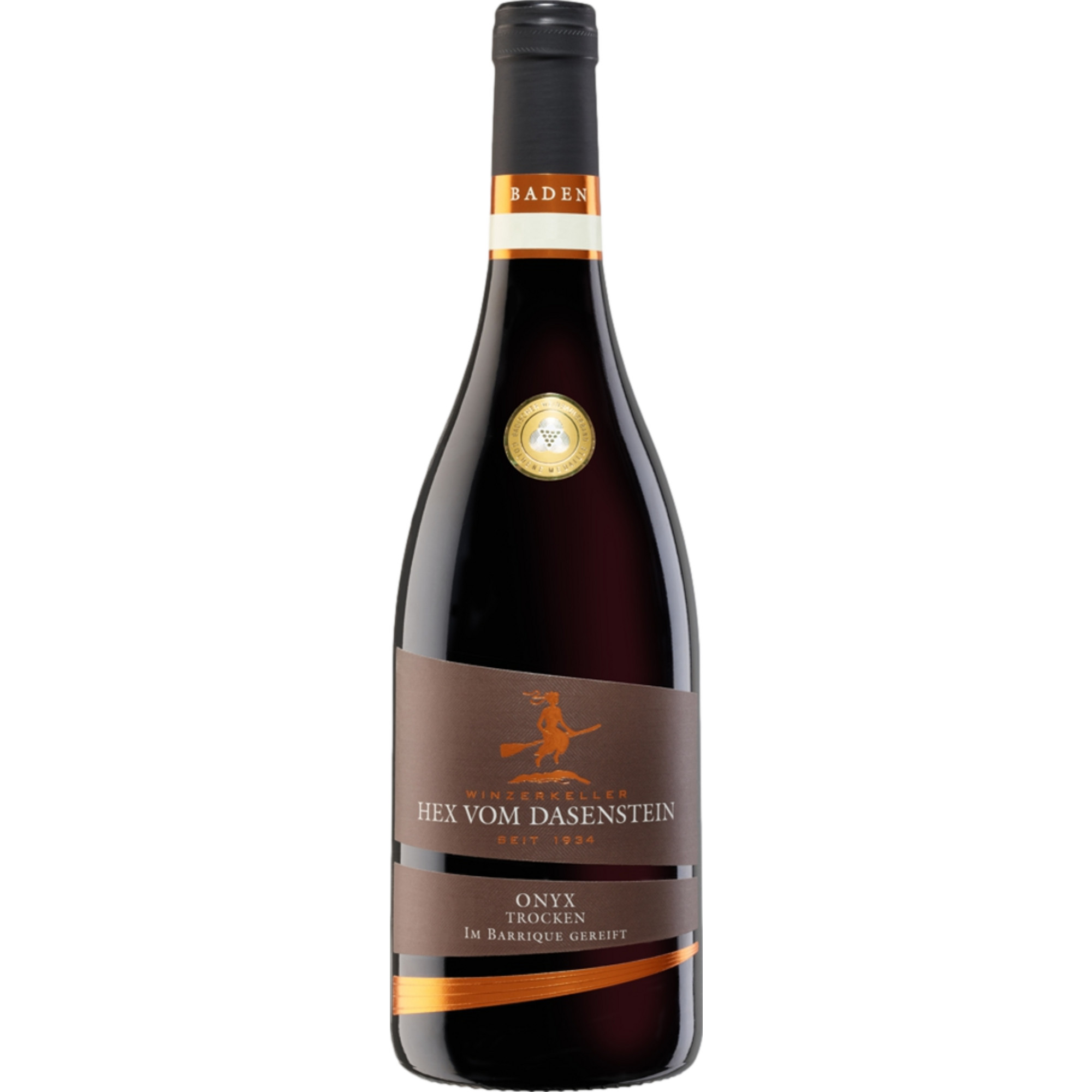 Barrique Onyx Cabernet-Cuvée, Trocken, Baden, Baden, 2021, Rotwein